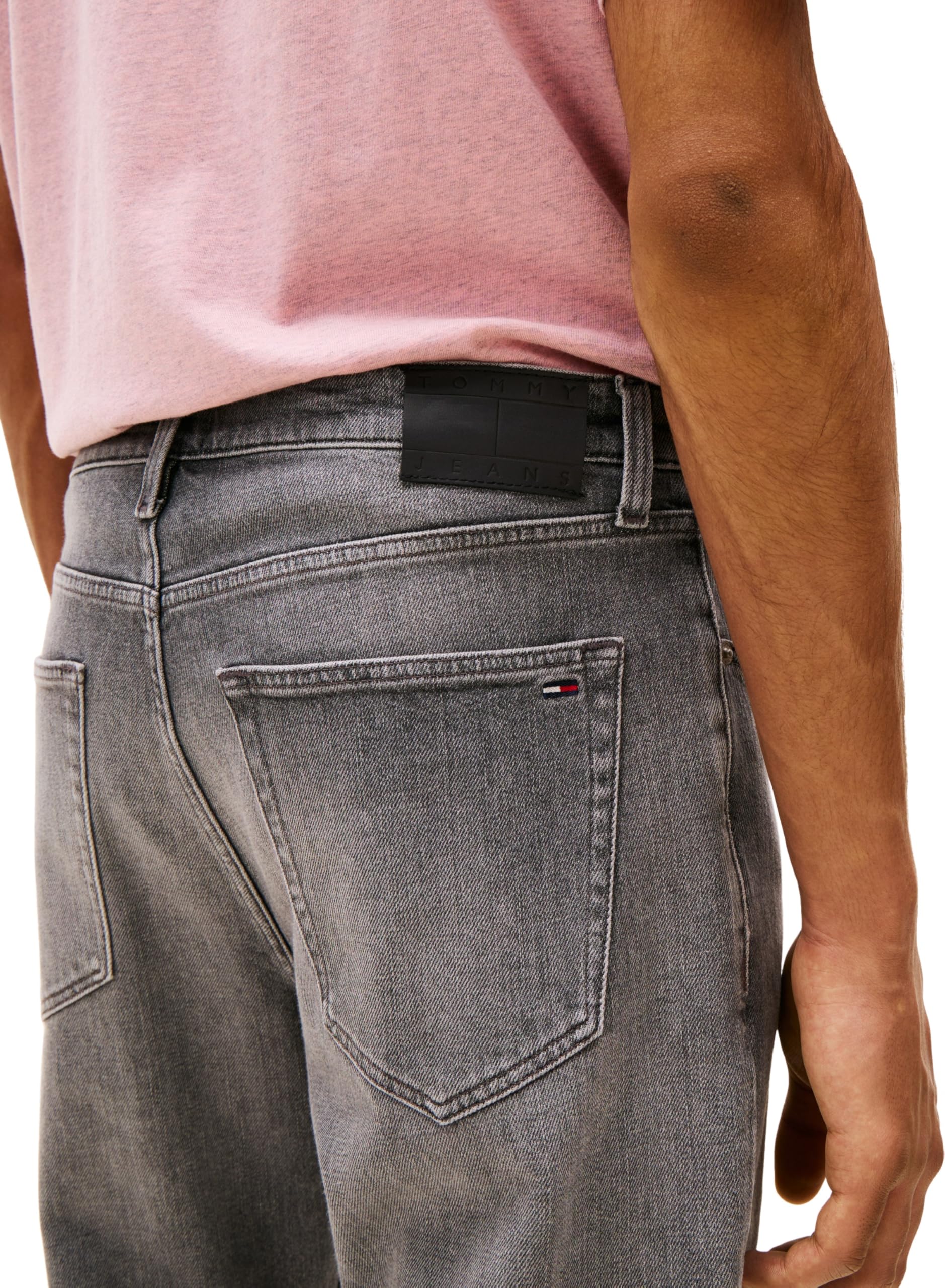 Tommy Jeans Vaqueros Hombre Austin Slim Tapered Fit, Gris (Denim Grey), 30W/28L
