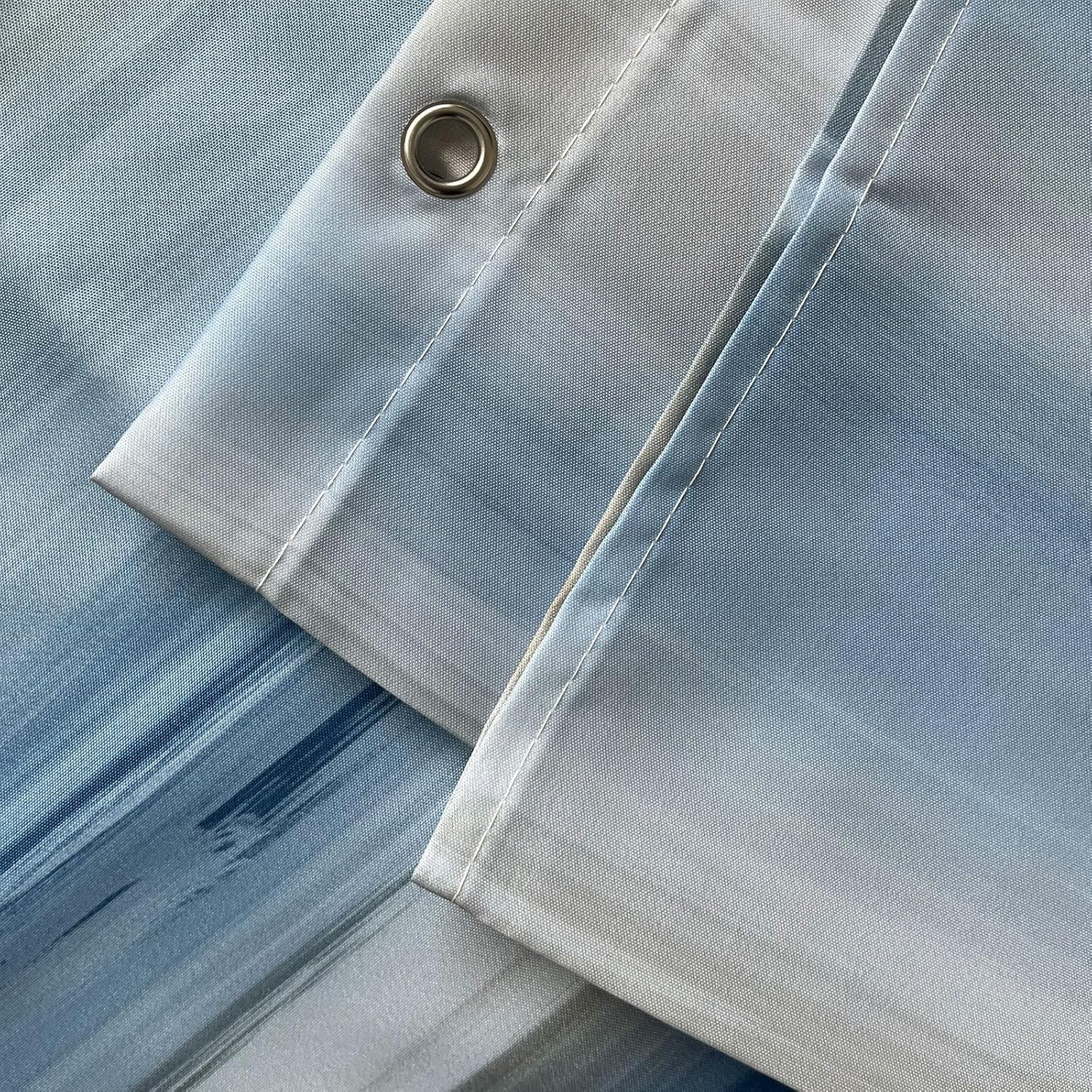 Abstract Modern Shower Curtain, Waterproof Bathroom Curtain