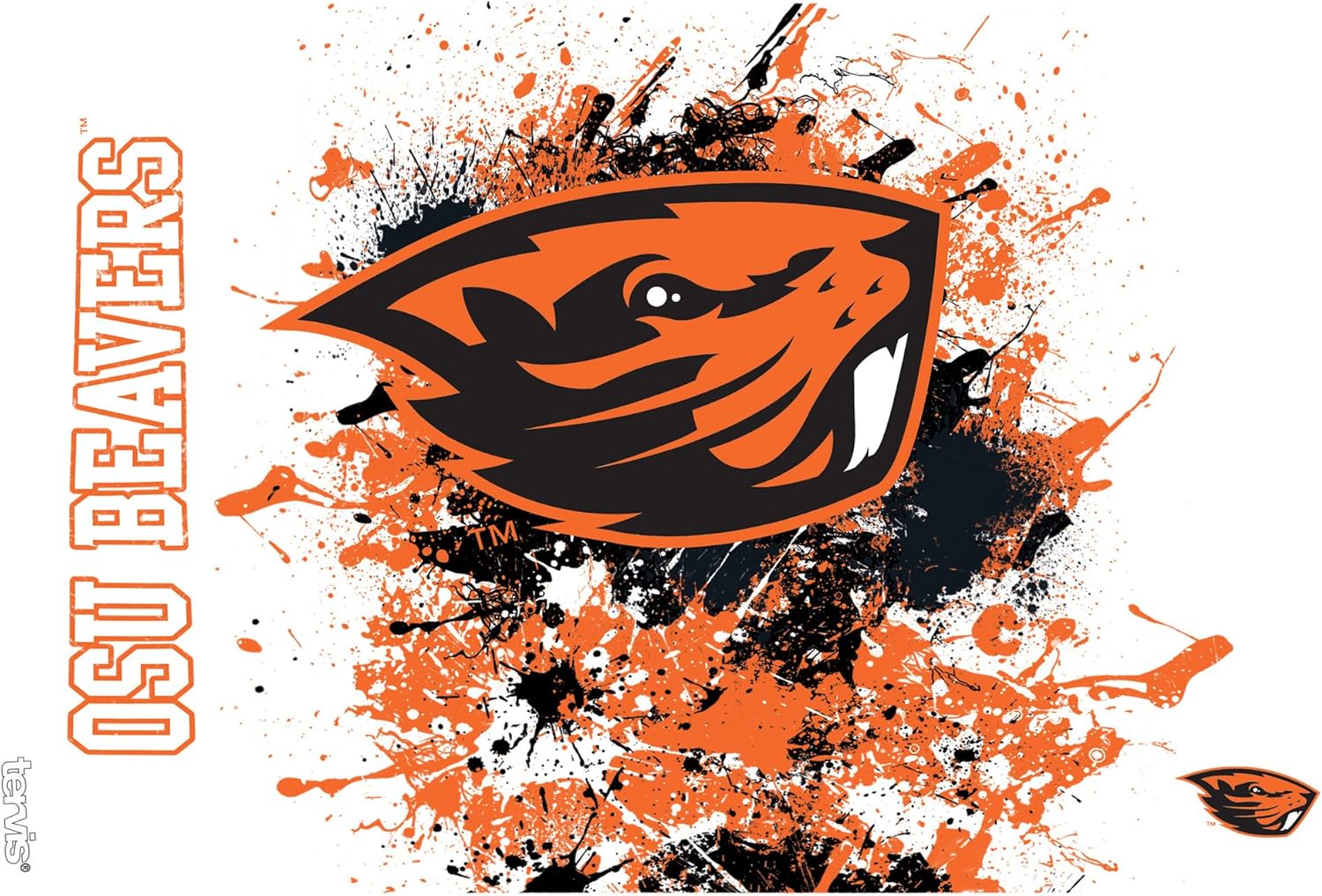 Super Cheap 🛒 Tervis Made in USA Double Walled Oregon State University Beavers Insulated Tumbler Cup Keeps Drinks Cold & Hot, 16oz, Splatter