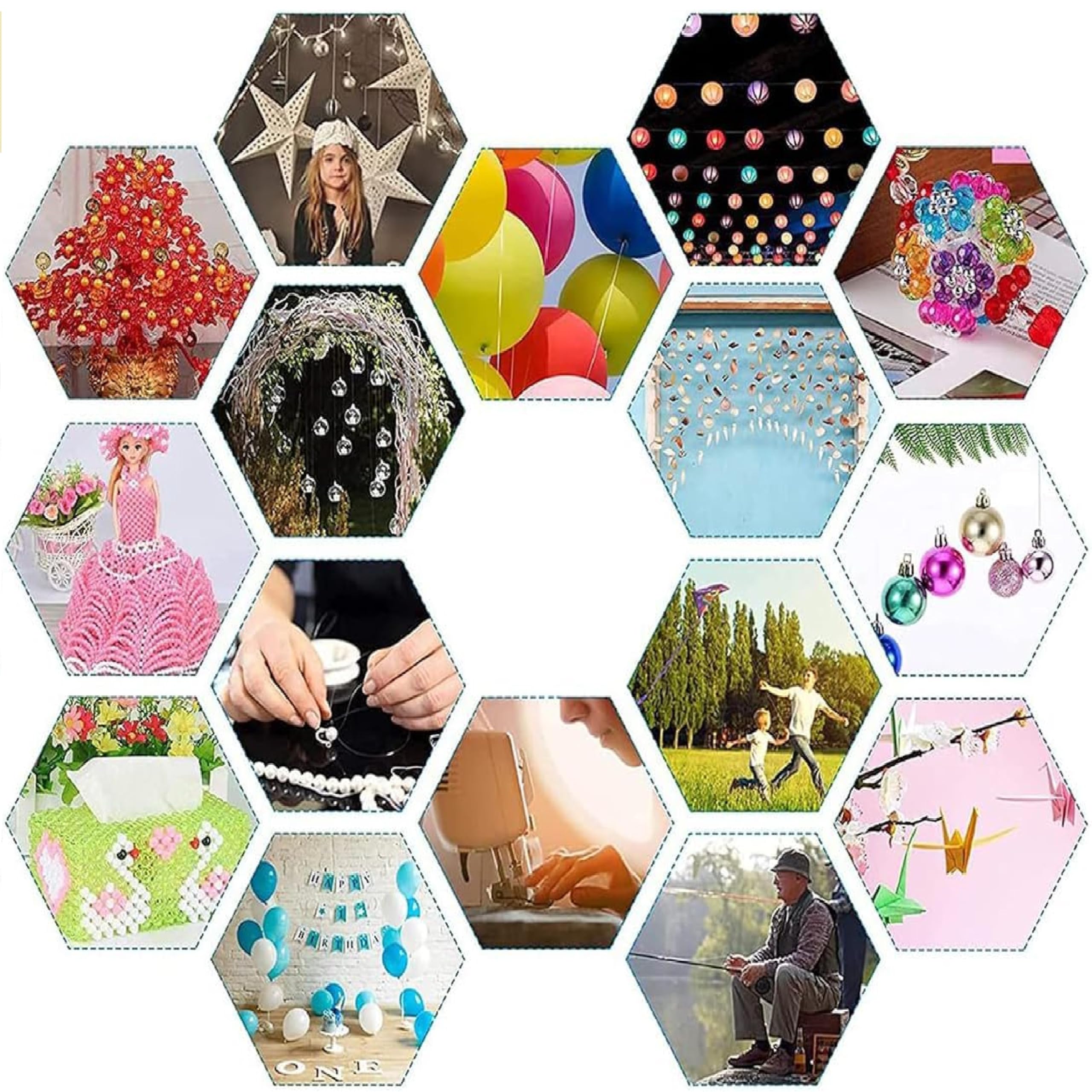 Pack 12 Hilos De Coser Surtidos Negros Y Blancos | Cuotas Sin Interés