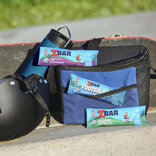 Miniatura 10 de Zbar Proteína - Galletas 'N Crema - Barras de snack crujientes - Hechas con avena orgánica - Sin transgénicos - 5g de proteína - Barras de proteína