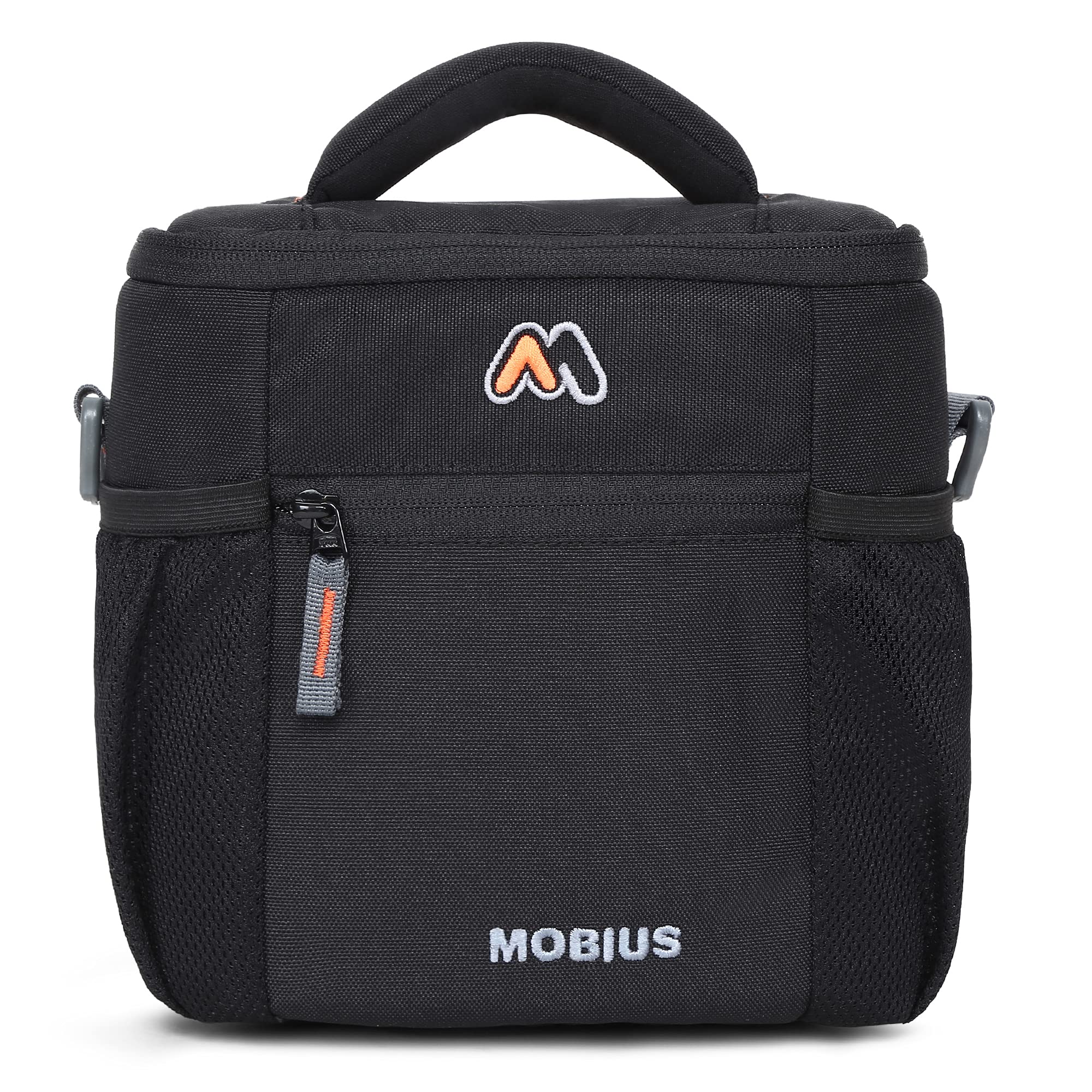 Mobius Godtech Flash Light/DSLR/SLR Camera Classic Sling Bag|100% Water Resistant Outdoor Shoot Travel Camera Side Sling Bag with Adjustable Shoulder Strap|Suitable for 4 Flash Lights Or DSLR Camera with Lens