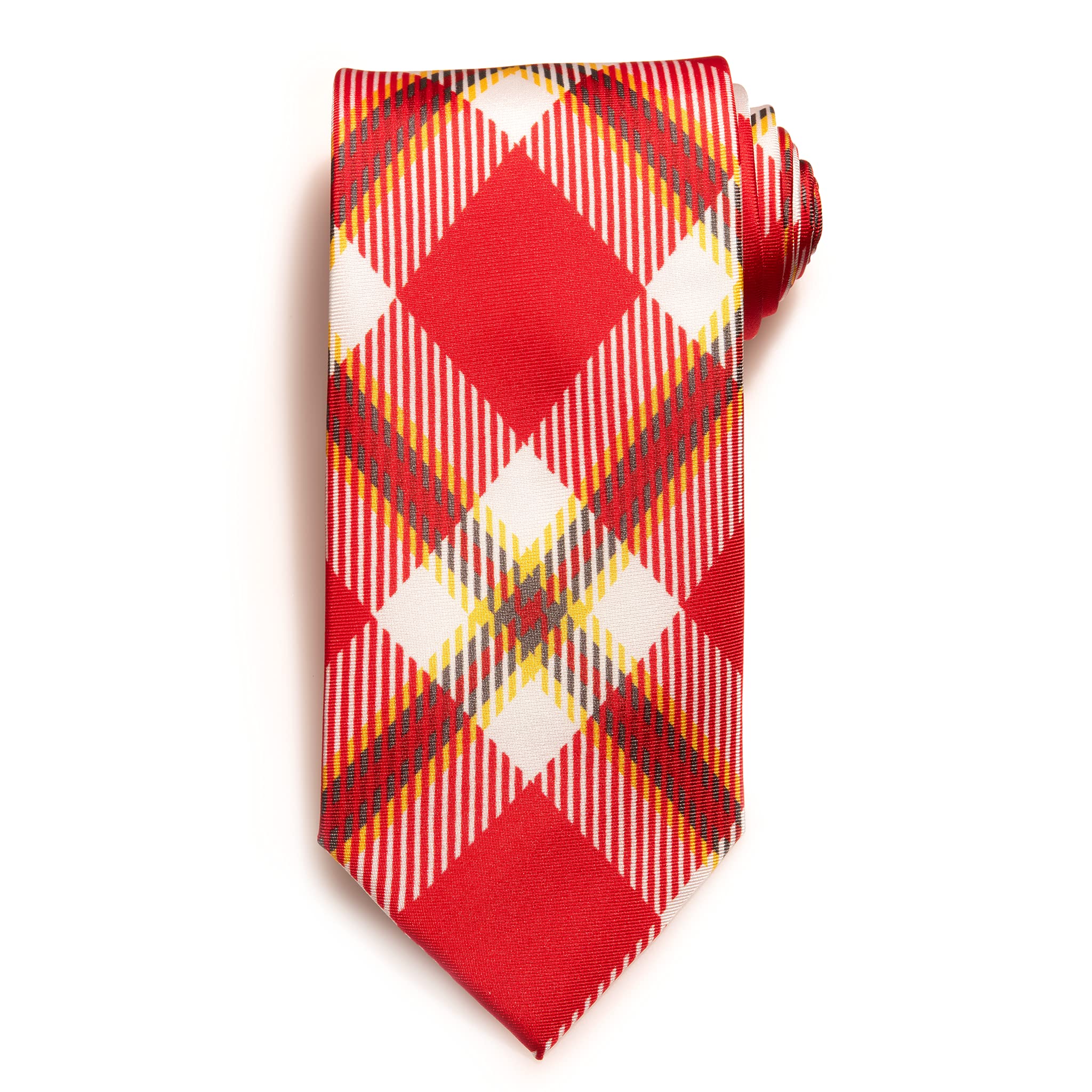 Timeless Tartans Silk Necktie Men’s Classic Woven Silk Neck Tie