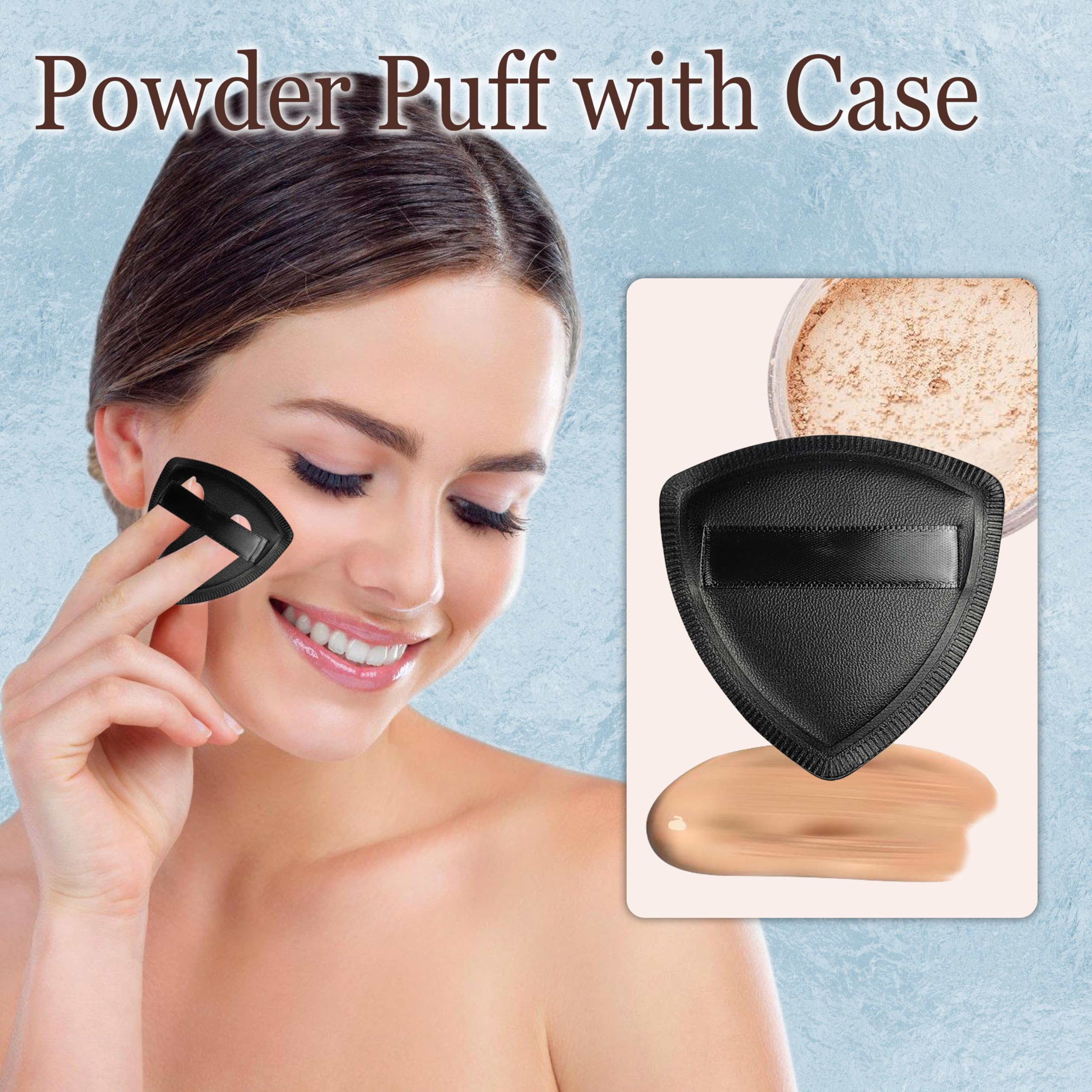 Juego de brochas de maquillaje de viaje con estuche, juego de mini brochas de maquillaje para polvo, base, sombra de ojos, labios, resaltado, rubor y corrector, 10 brochas de maquillaje de tamaño de