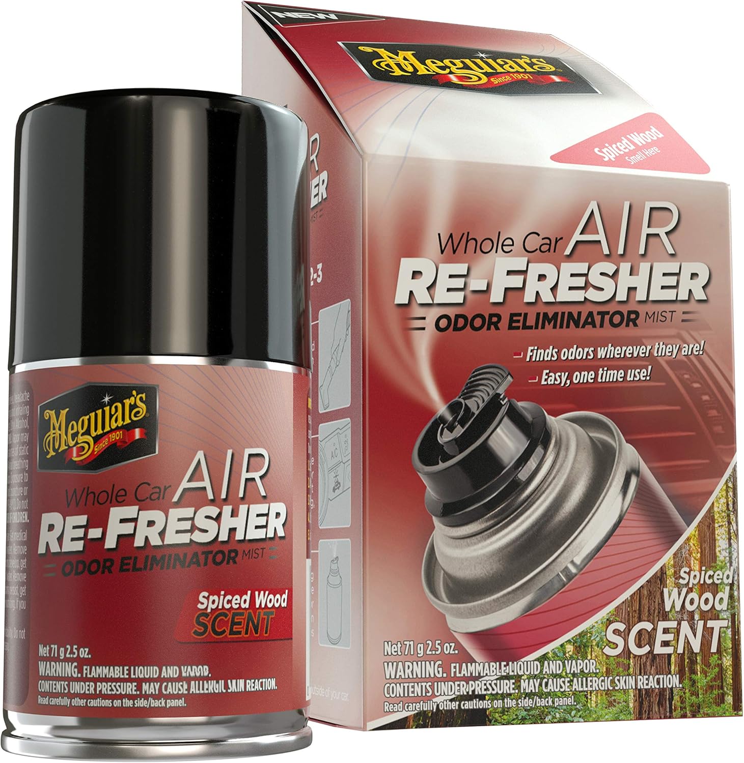 Meguiar's Whole Car Air Refresher, Odor Eliminator Spray
