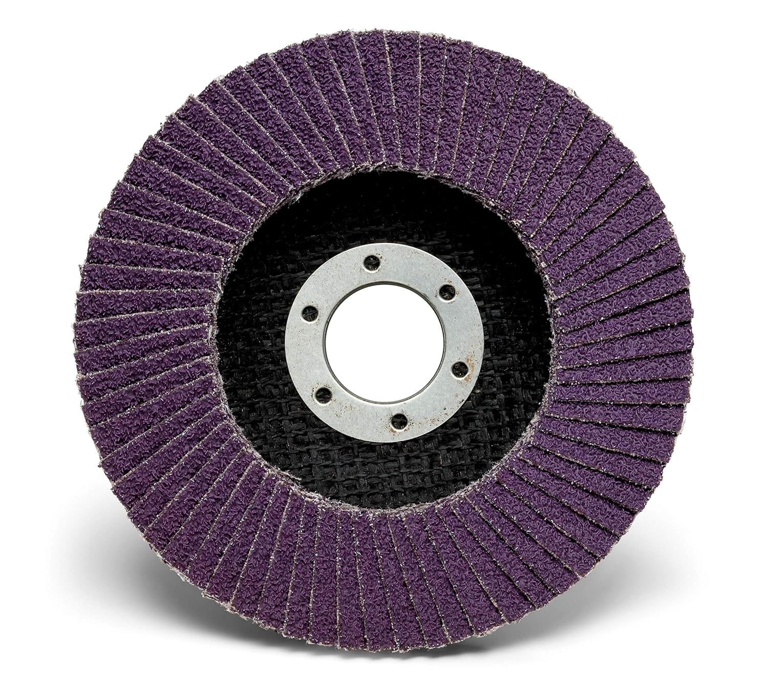 3M Flap Disc 769F - 40+ Grit Ceramic - Type 27 Angle Grinder Disc - Precision Shaped Grain - Metal Grinding and Blending - 4.5" x 7/8" Arbor Hole - Pack of 10: Industrial & Scientific