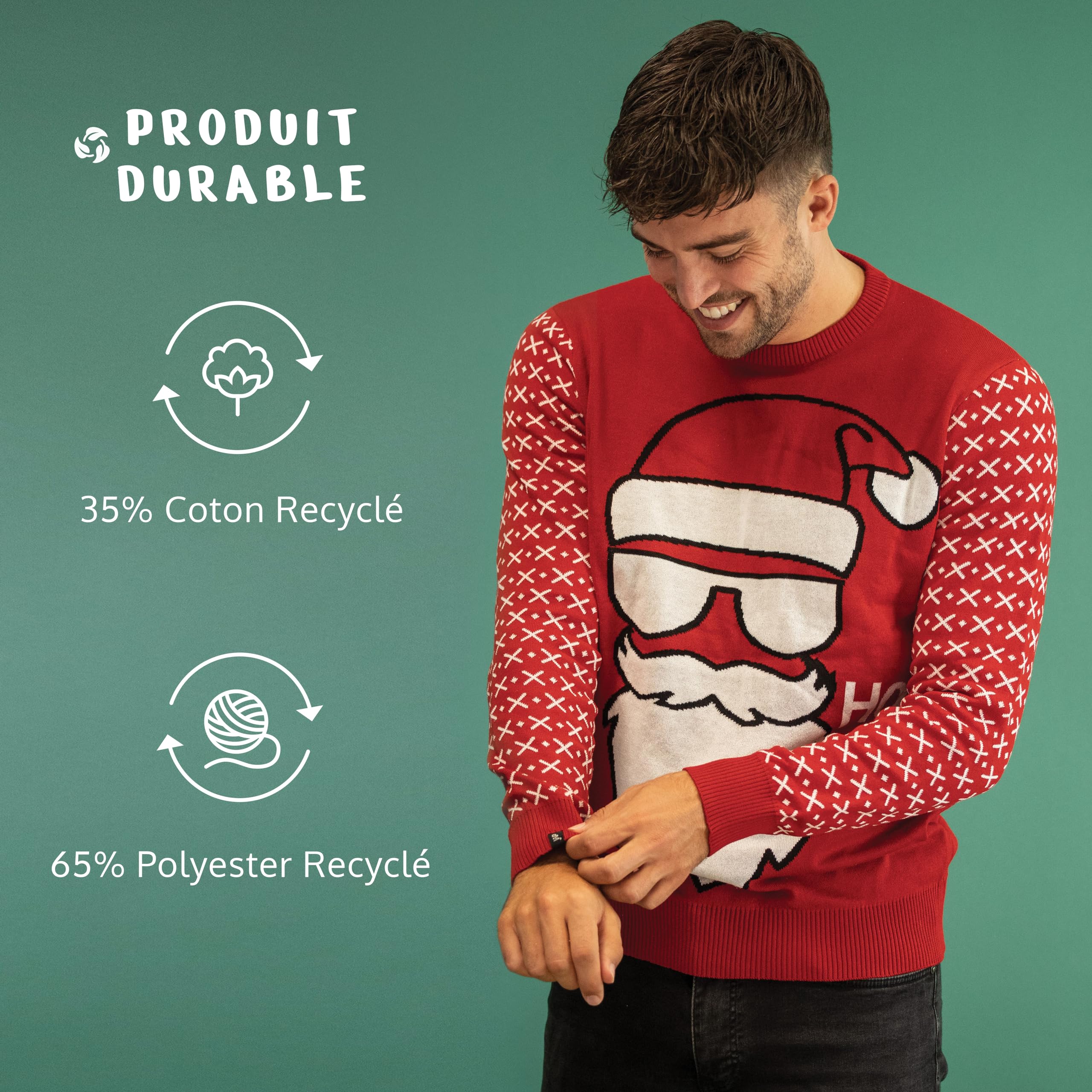 JAP Christmas - Pull de Noel - Pull Noel pour Femme et Homme - Pull Moche de Noel - Funny