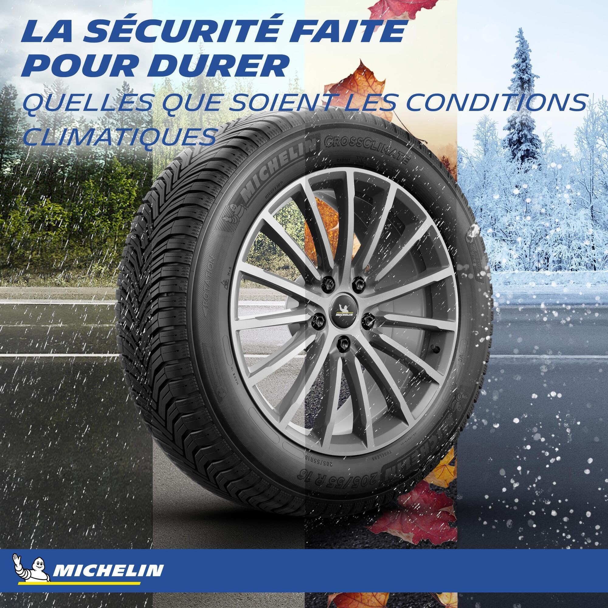 Michelin CROSSCLIMATE + XL - 175/65R14 86H - Pneu toutes saisons