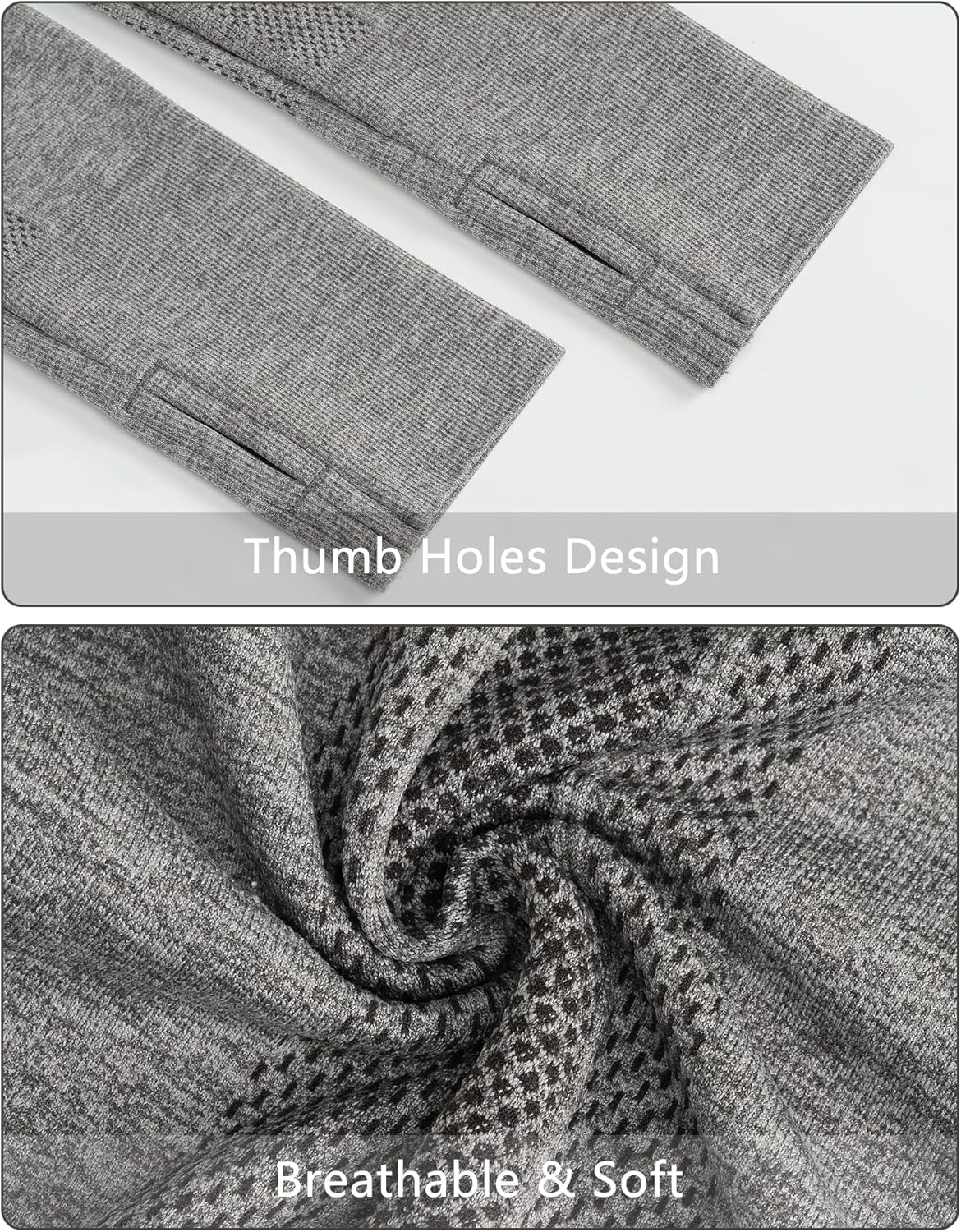 Stelle Womens Seamless Workout Top Yoga Athletic Shirt Sports Underscrub - Image 6