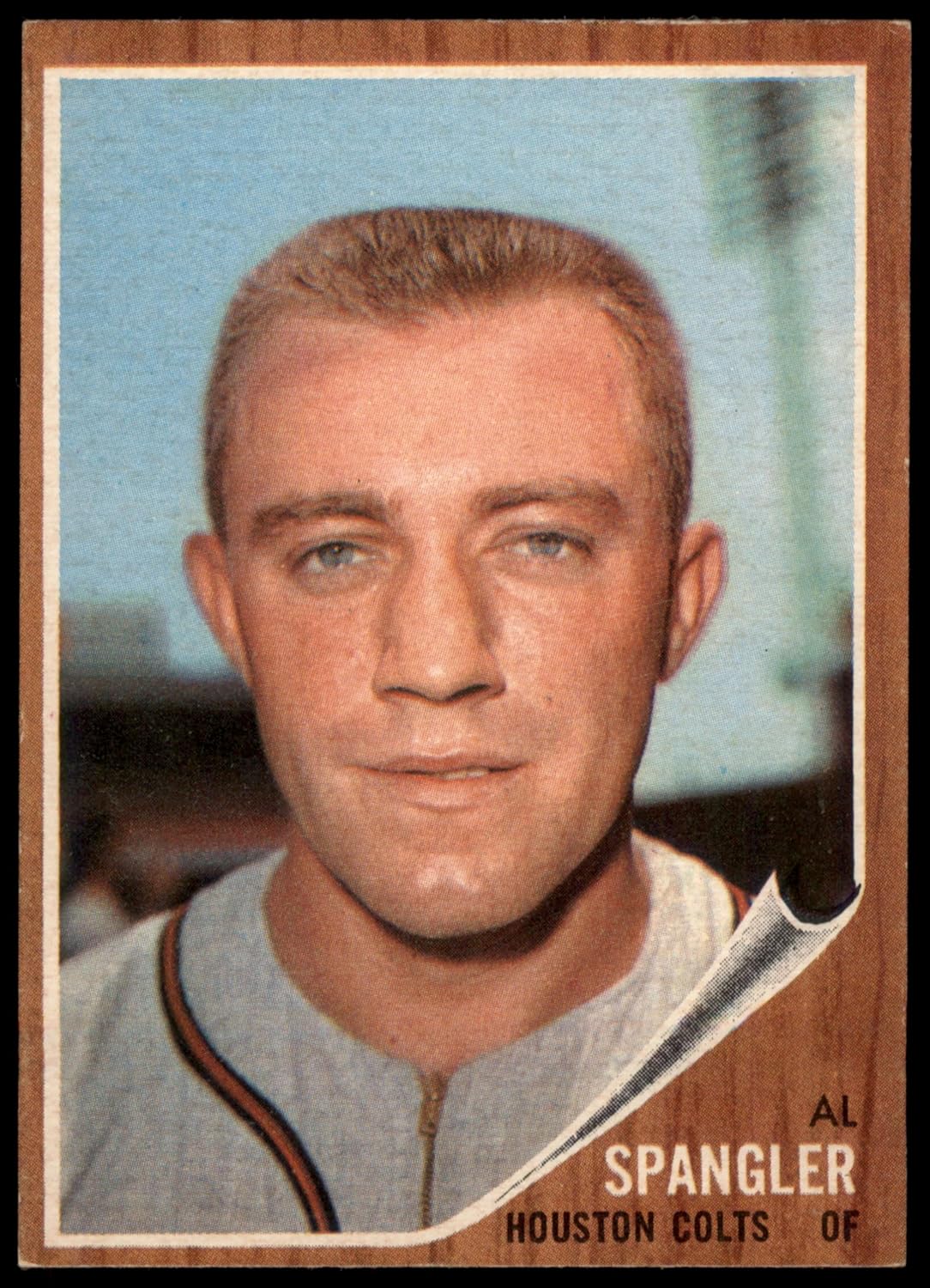 1962 Topps #556 Al Spangler Houston Colt 45s (Baseball Card) EX Colt 45s