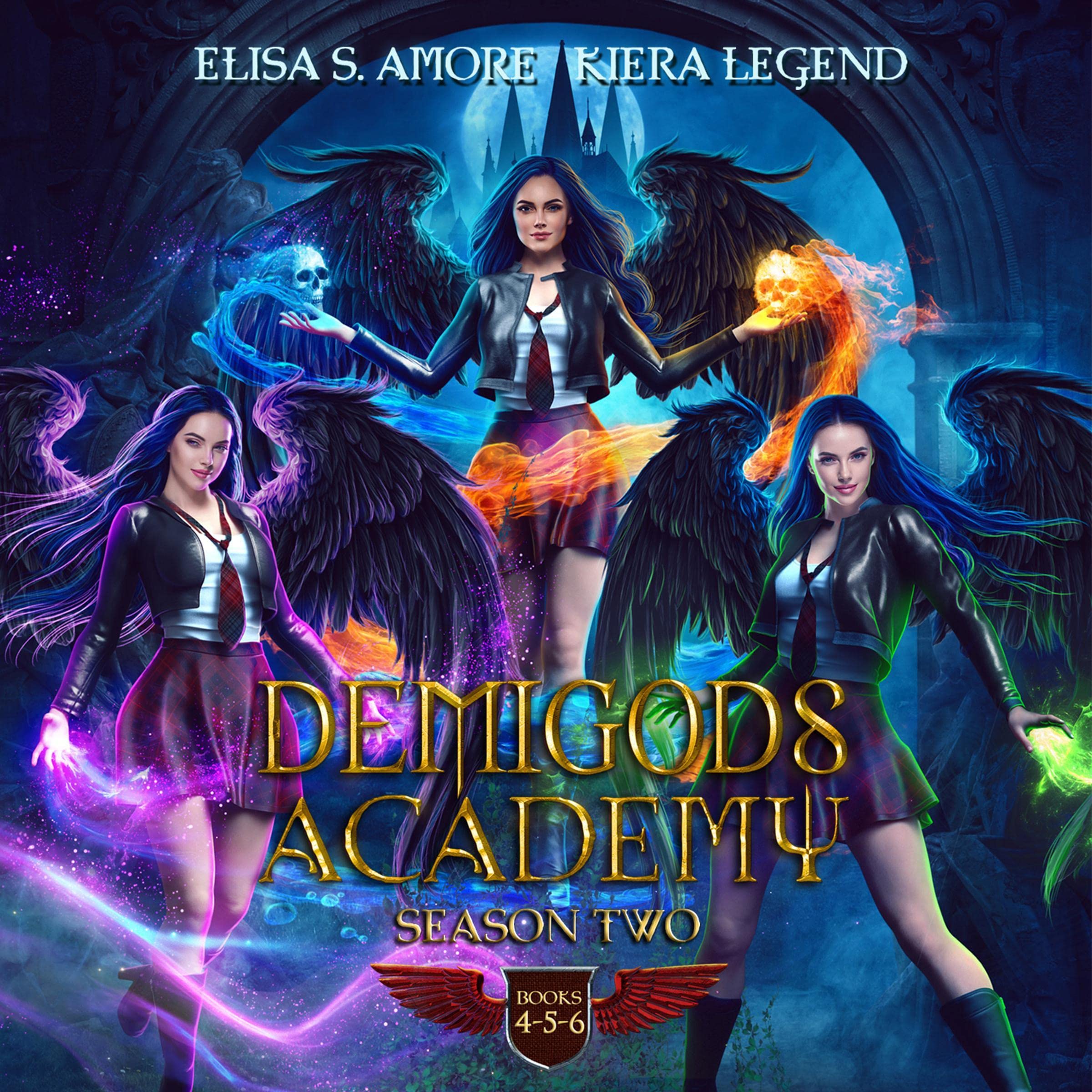 Demigods Academy: Season Two (Books 4, 5, 6)
