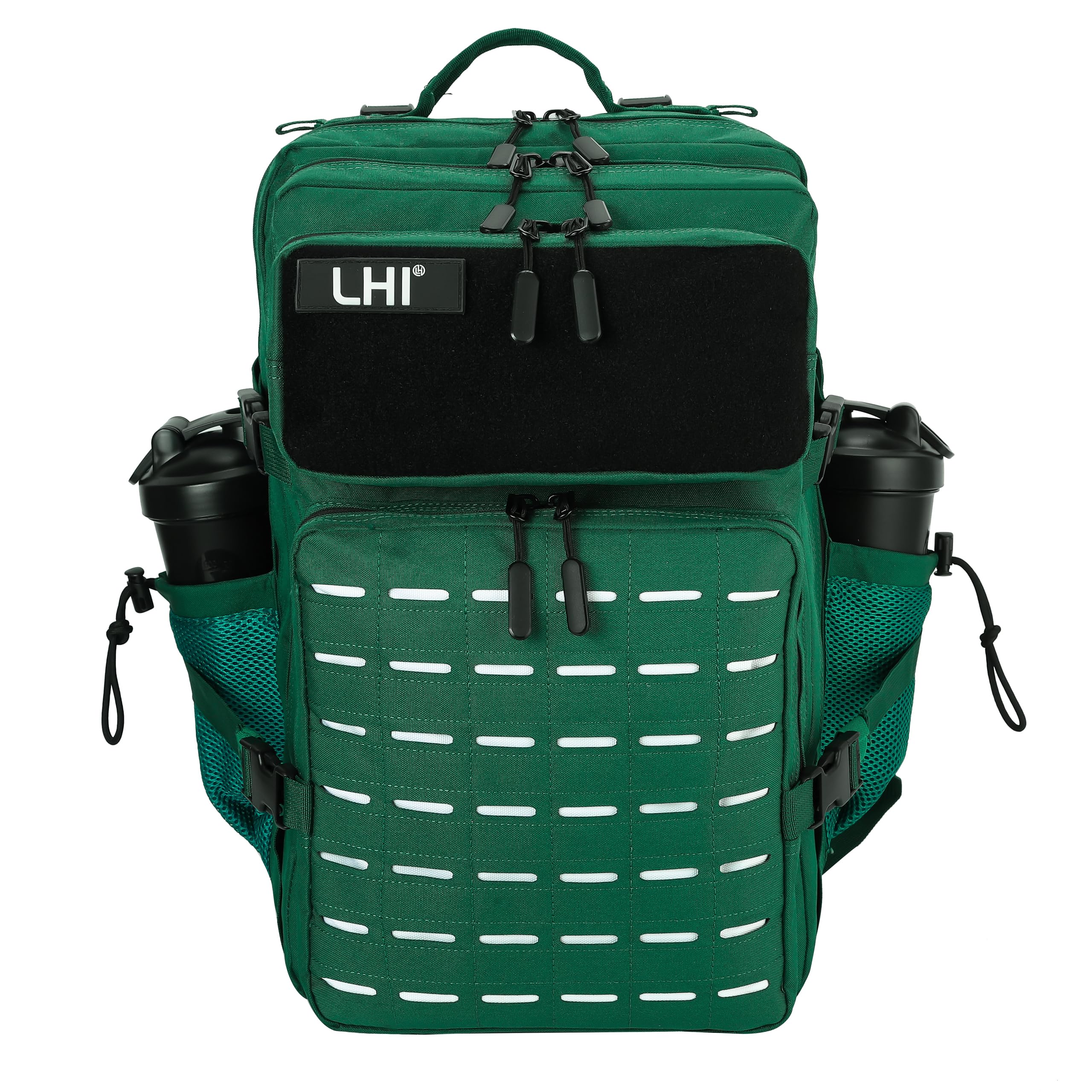 LHI Tactical Military Backpack for Men 25L/45L Large Molle Army Assault Pack 3 Day Hiking Rucksack With Bottle Holder