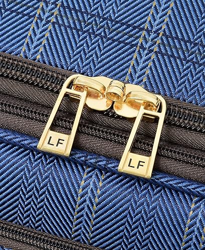 Vista 4 de LONDON FOG Brentwood II - Spinner expandible de 20 pulgadas Azul London Fog Brentwood Ii - Maleta de mano extensible de 20 pulgadas