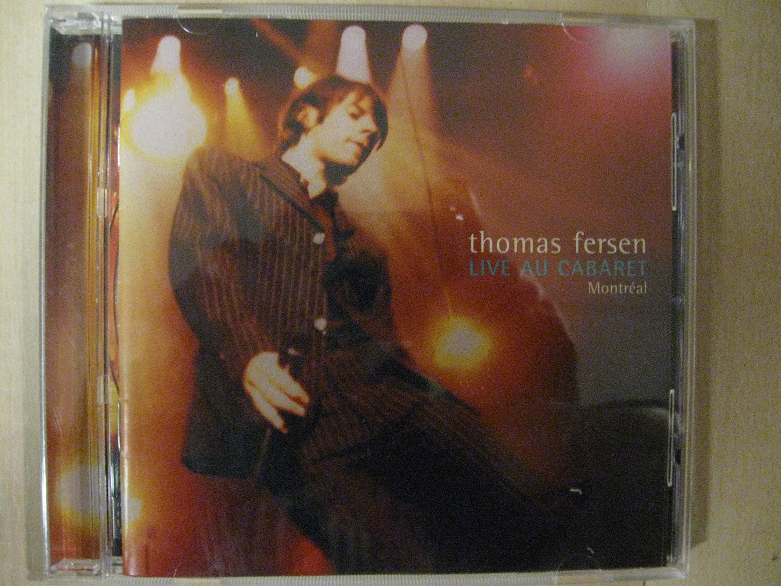 Live Au Cabaret Montreal [Audio CD] Thomas Fersen