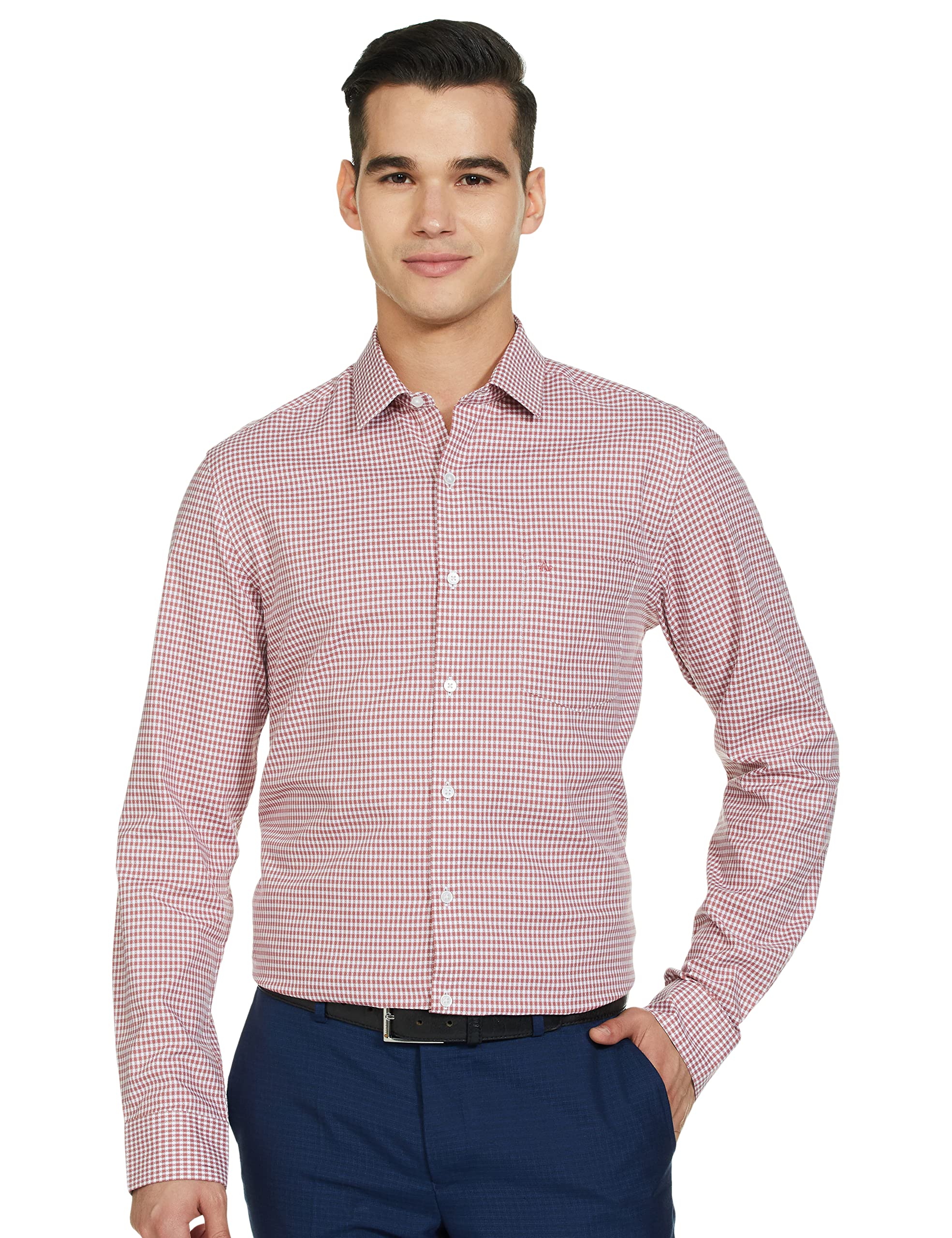 ArrowMen's Solid Slim Fit Formal Shirt