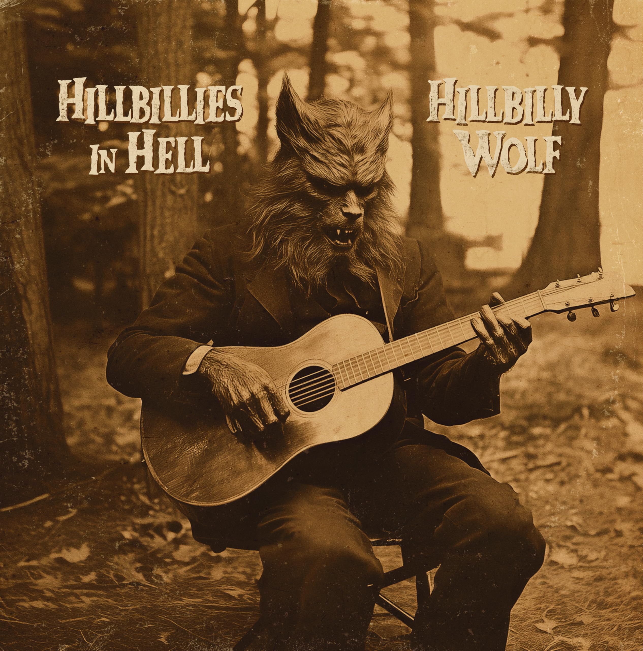 VARIOUS - Hillbillies In Hell: Hillbilly Wolf (1952-1972) (remastered) - LP