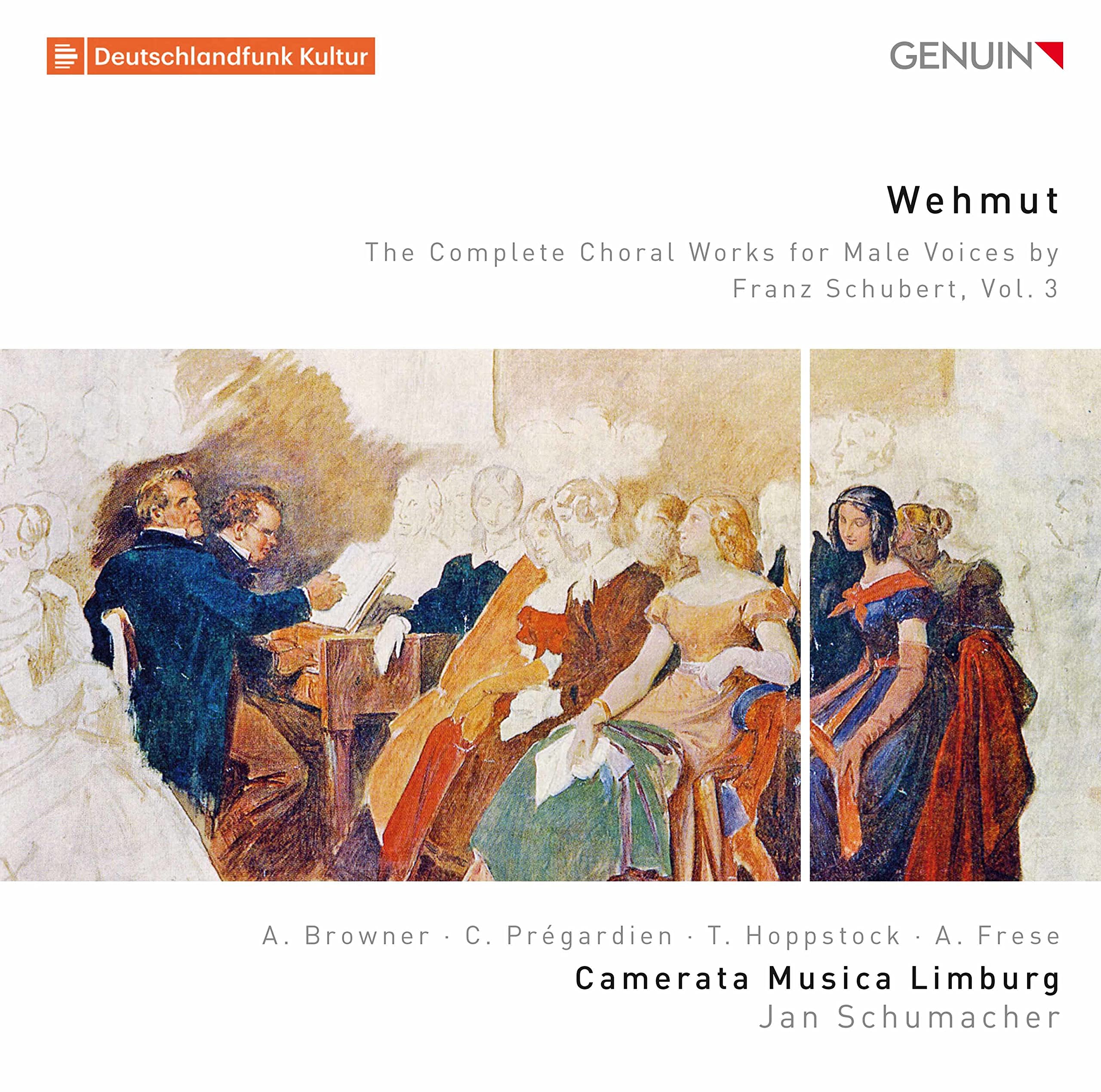 Franz Schubert: Wehmut - The Complete Choral Works for Male Voices by Franz Schubert, Vol. 3