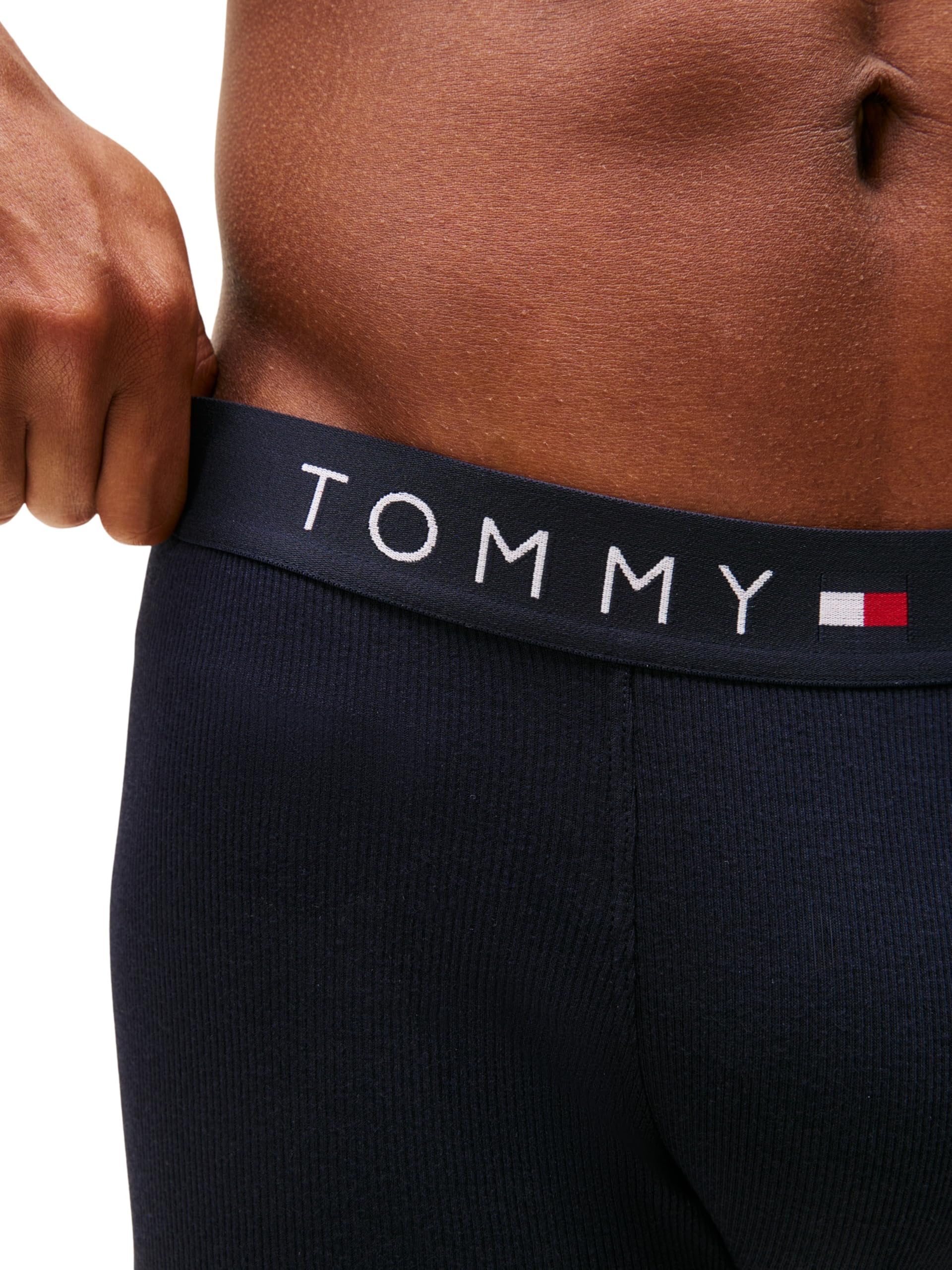 Tommy Hilfiger Boxers Longs Lot de 3 Homme avec Ceinture à Motif Logo