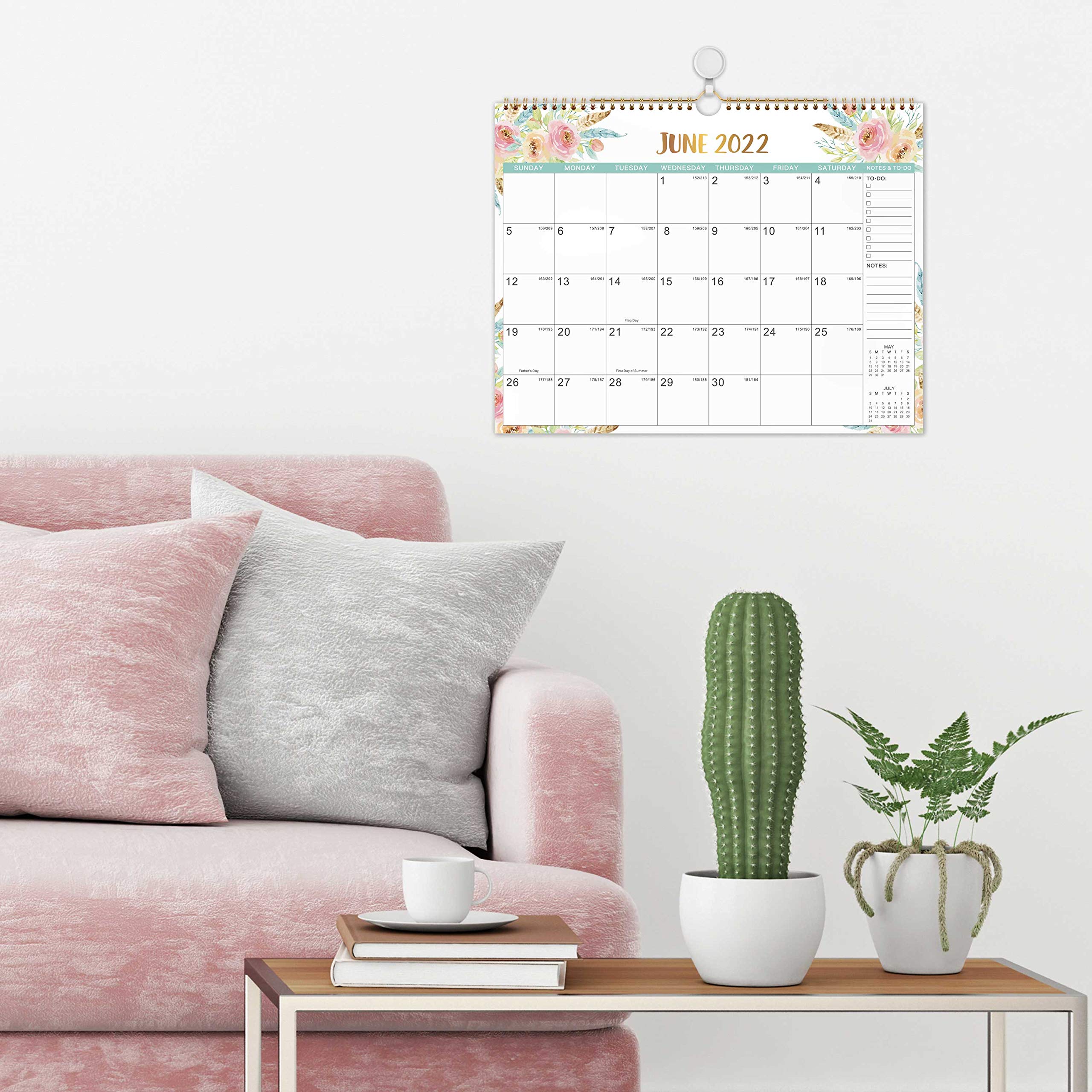 2022 Calendar Wall Calendar 2022 from JAN 2022 to DEC