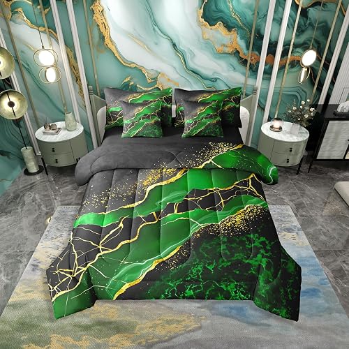 Erosebridal Marbling Full Comforter Set