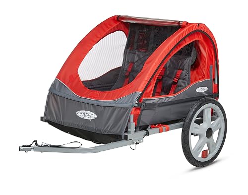 Instep Take 2 Double Seat Bike Child Trailer (Red)