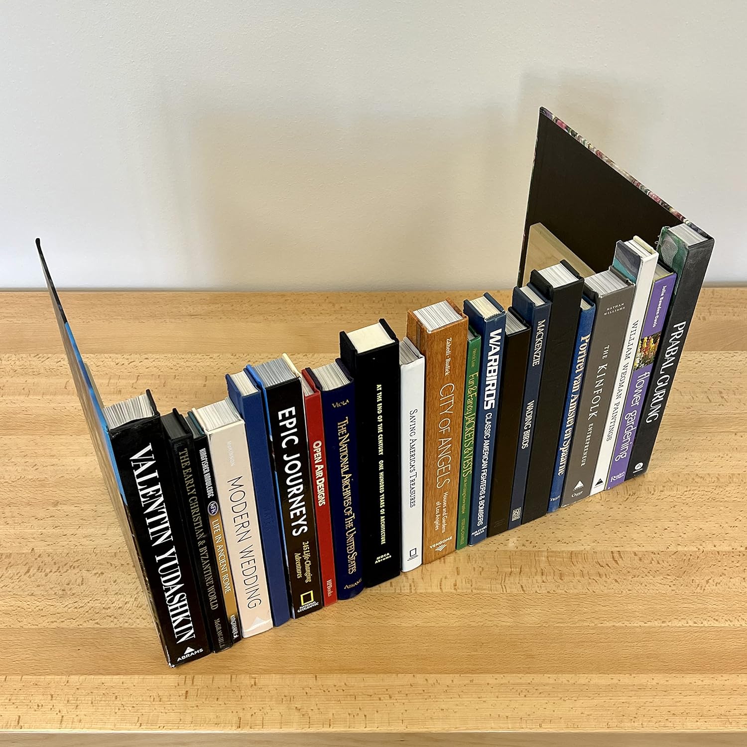 Tall CovoBox— Hidden Storage Secret Book Box Electronics Hider | Hide Router, Cable Modem, Cords, Plugs, Outlets, Money, Documents, Jewelry | Made with Real Used Hardcover Books (Multicolor)