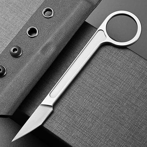 Miniatura 10 de Ccanku C1104 Cuchillo de hoja fija D2 hoja + mango de acero inoxidable cuchillo de hoja fija para caza, supervivencia, campamento al aire libre