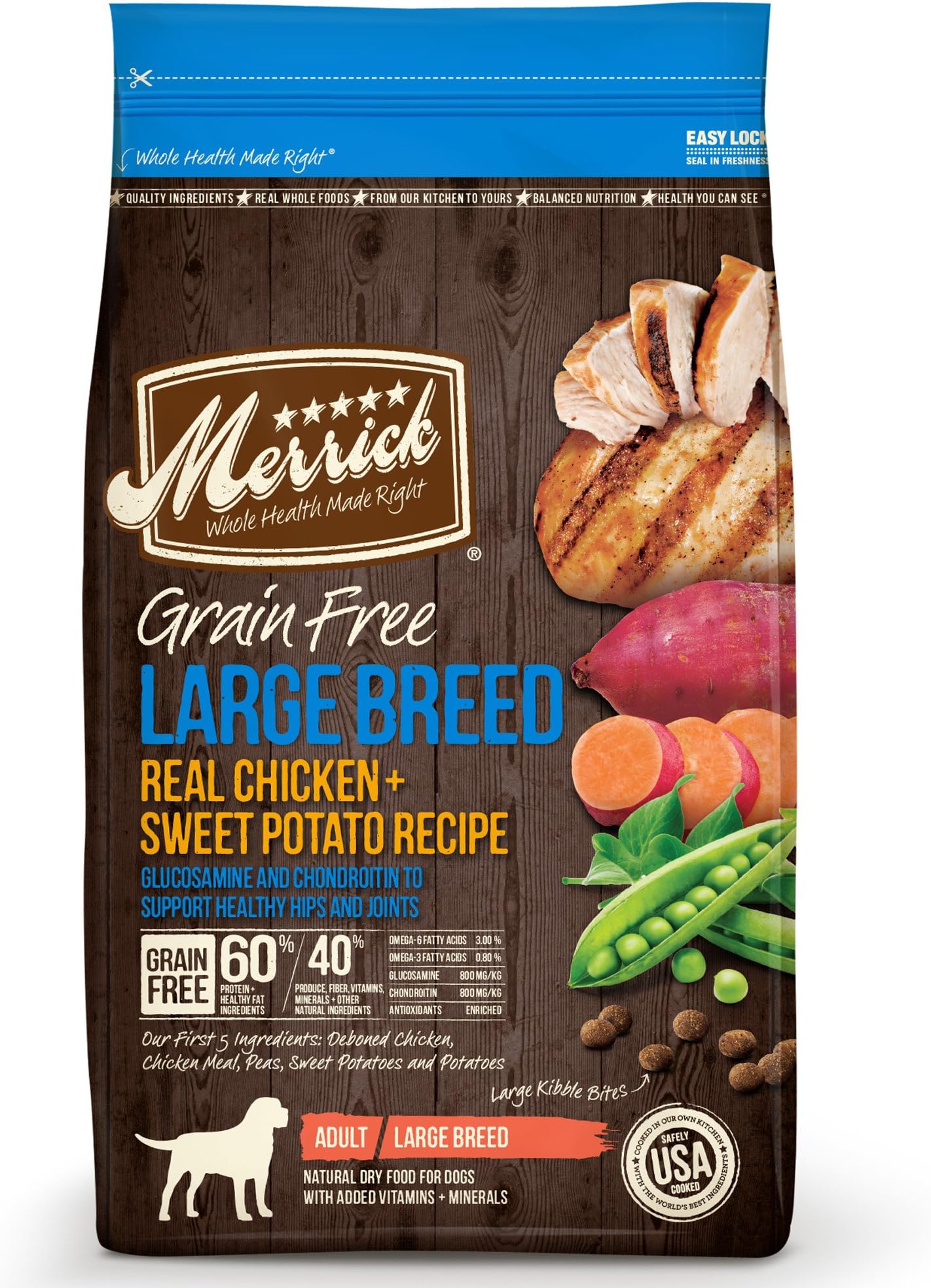 Merrick Grain Free Large Breed Dry Dog Food