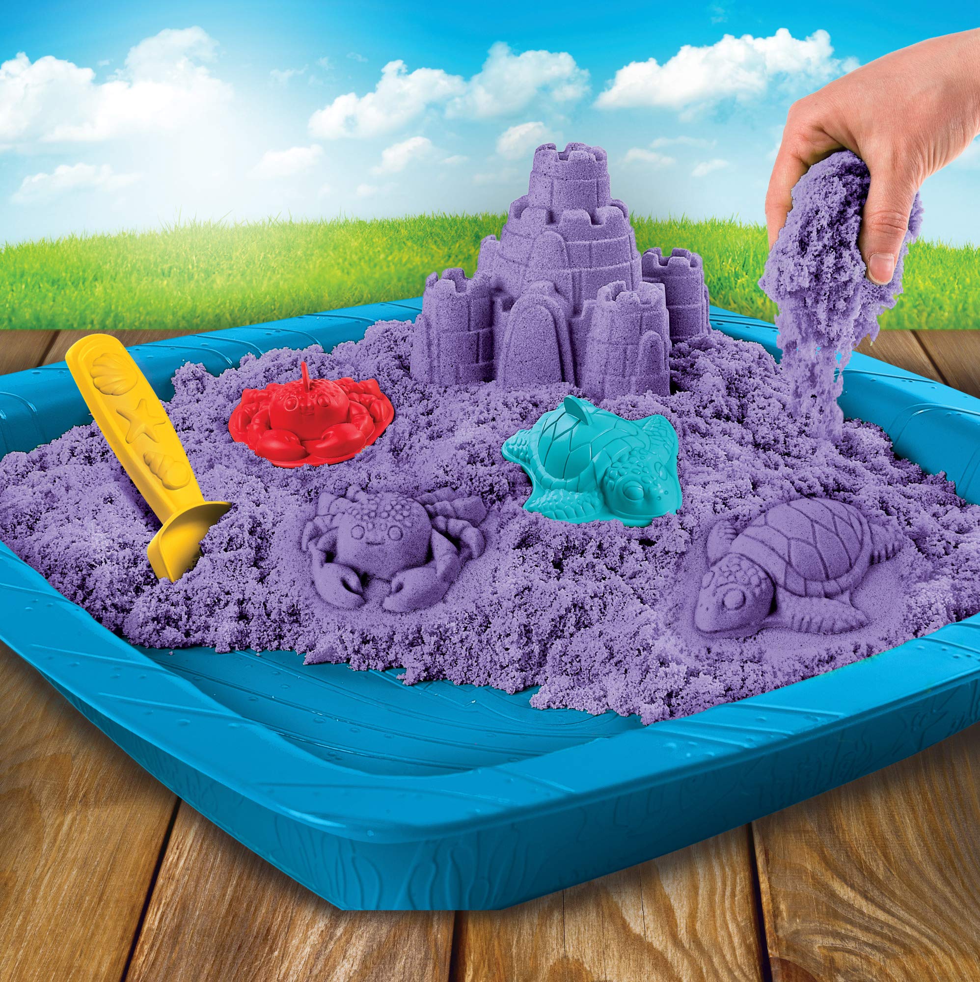Kinetic Sand Bizak Kinetic Sand Playset Castillo Arena Kinética 61921402 , color/modelo surtido