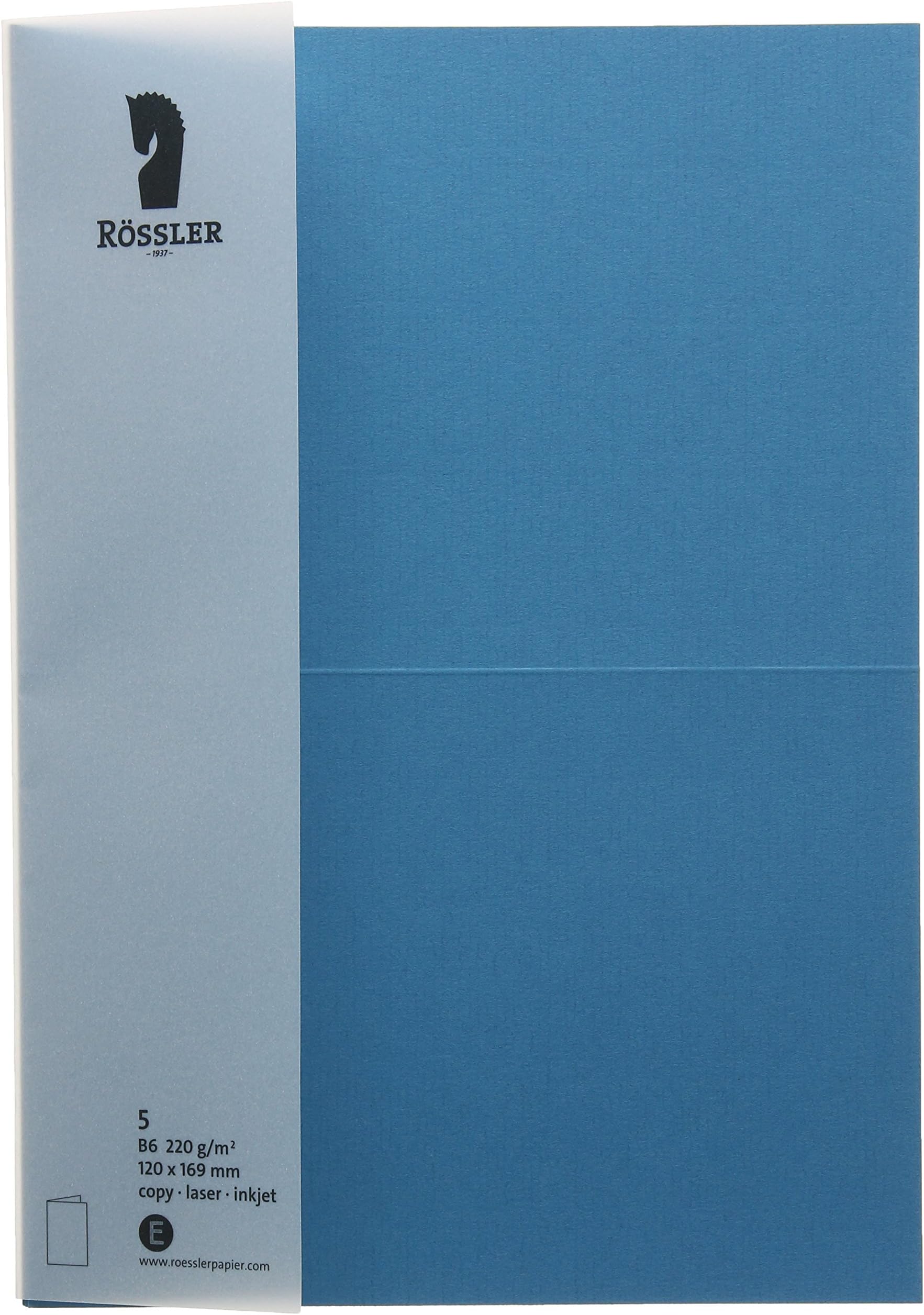 PaperadoB6 Folded Card - Oceano (Pack of 5)