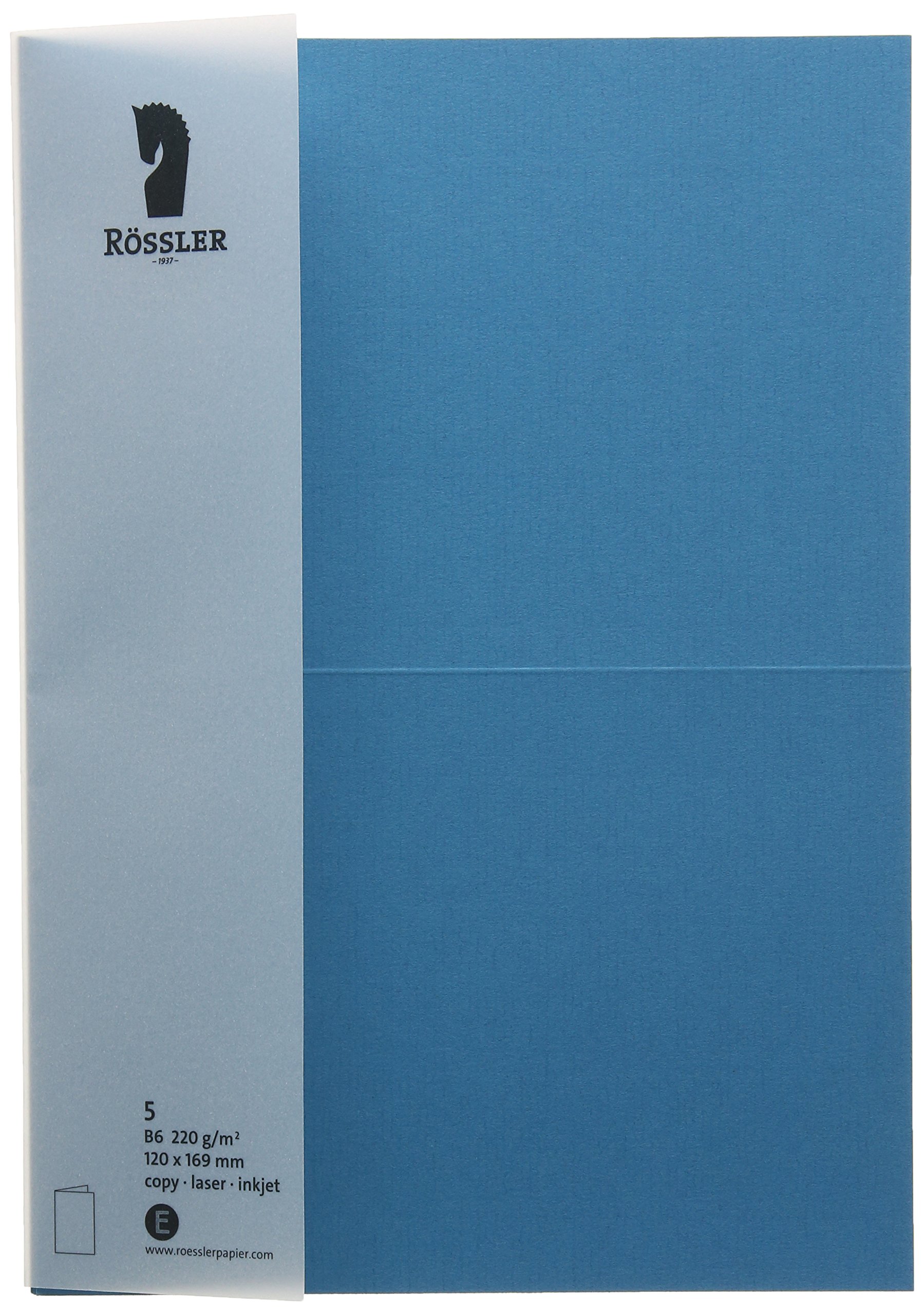 PaperadoB6 Folded Card - Oceano (Pack of 5)