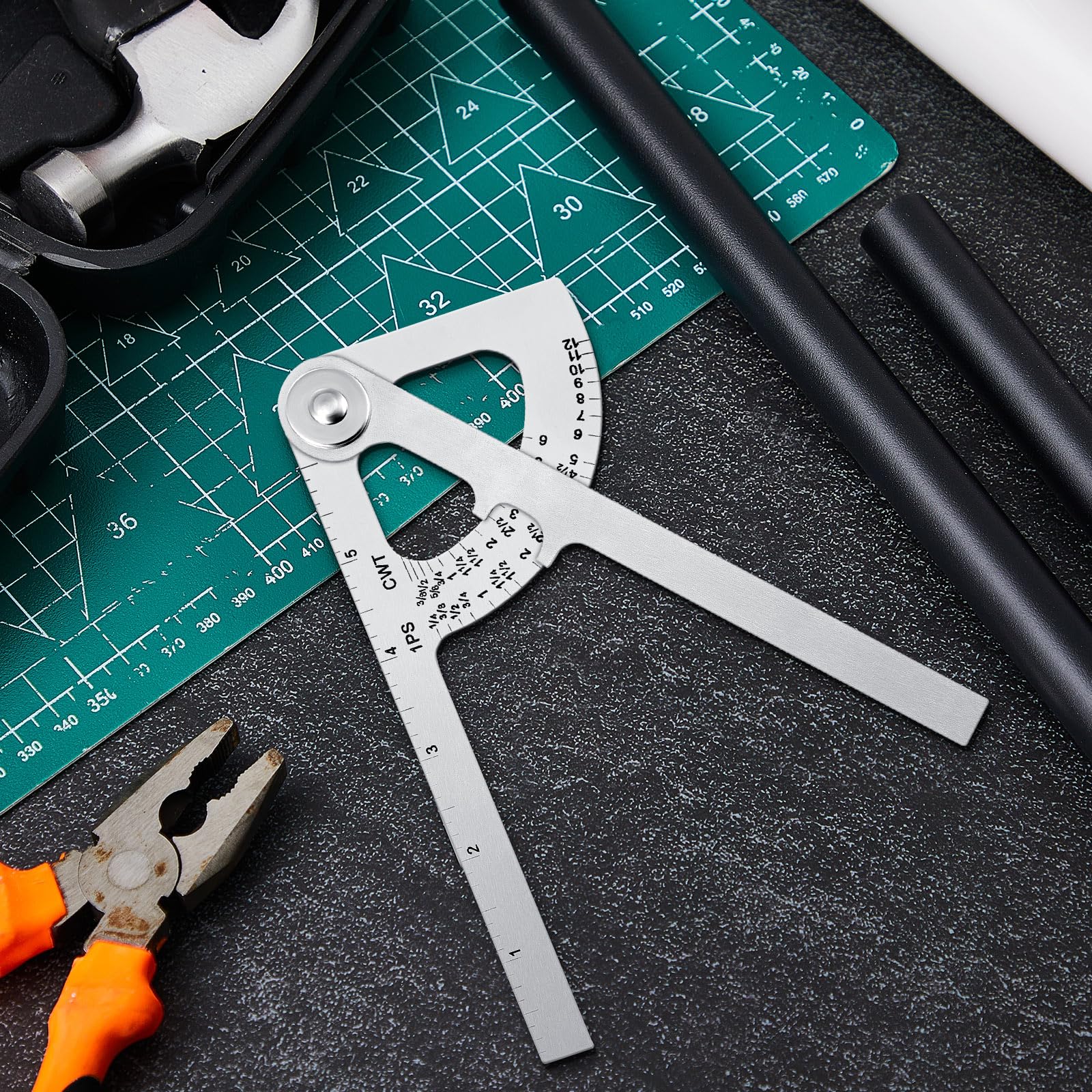 Pipe Calipers - 2 Pack Stainless Steel Measurement Tool -7