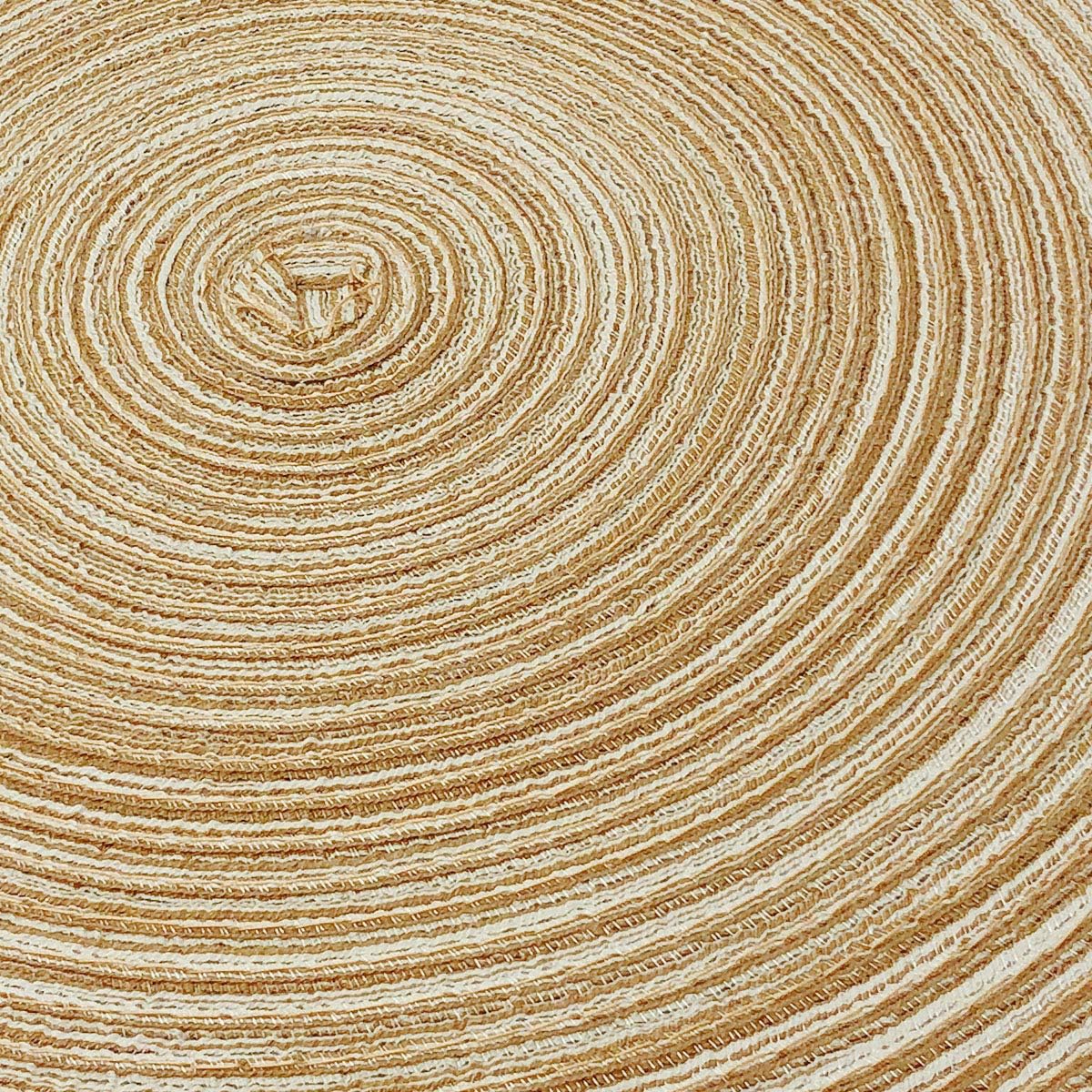 Wrapables® 15" Woven Round Placemats (Set of 6), Brown
