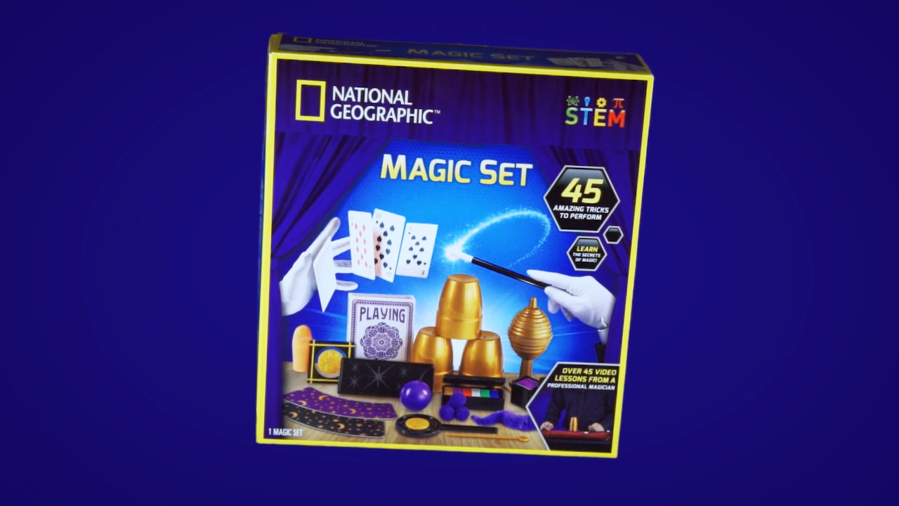 NATIONAL GEOGRAPHIC Kids Magic Set - 45 Magic Tricks for Kids to