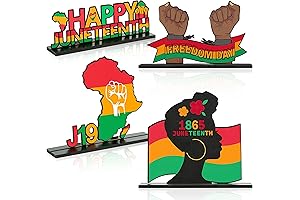 Haooryx Juneteenth Table Centerpiece Decorations