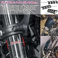 Vista 2 de Parabrisas para motocicleta, deflectores de viento, protector de visera con soporte universal para Ha-rley Dyna Iron 883 Softail Sportster 883