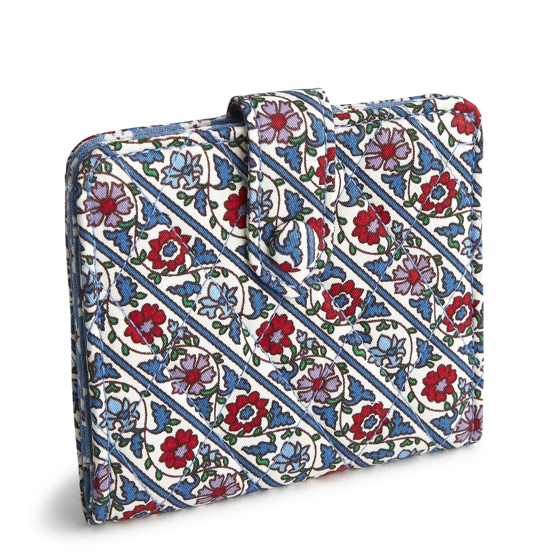 Vera Bradley Women's Premium Cotton Small Tab Wallet