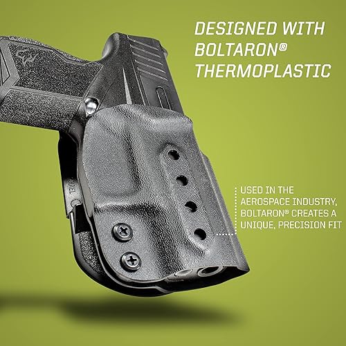 Miniatura 6 de Fobus TGX4 Concealed Carry Holster for Taurus GX4 Pistol, Optics Ready, Tuckable IWB and OWB