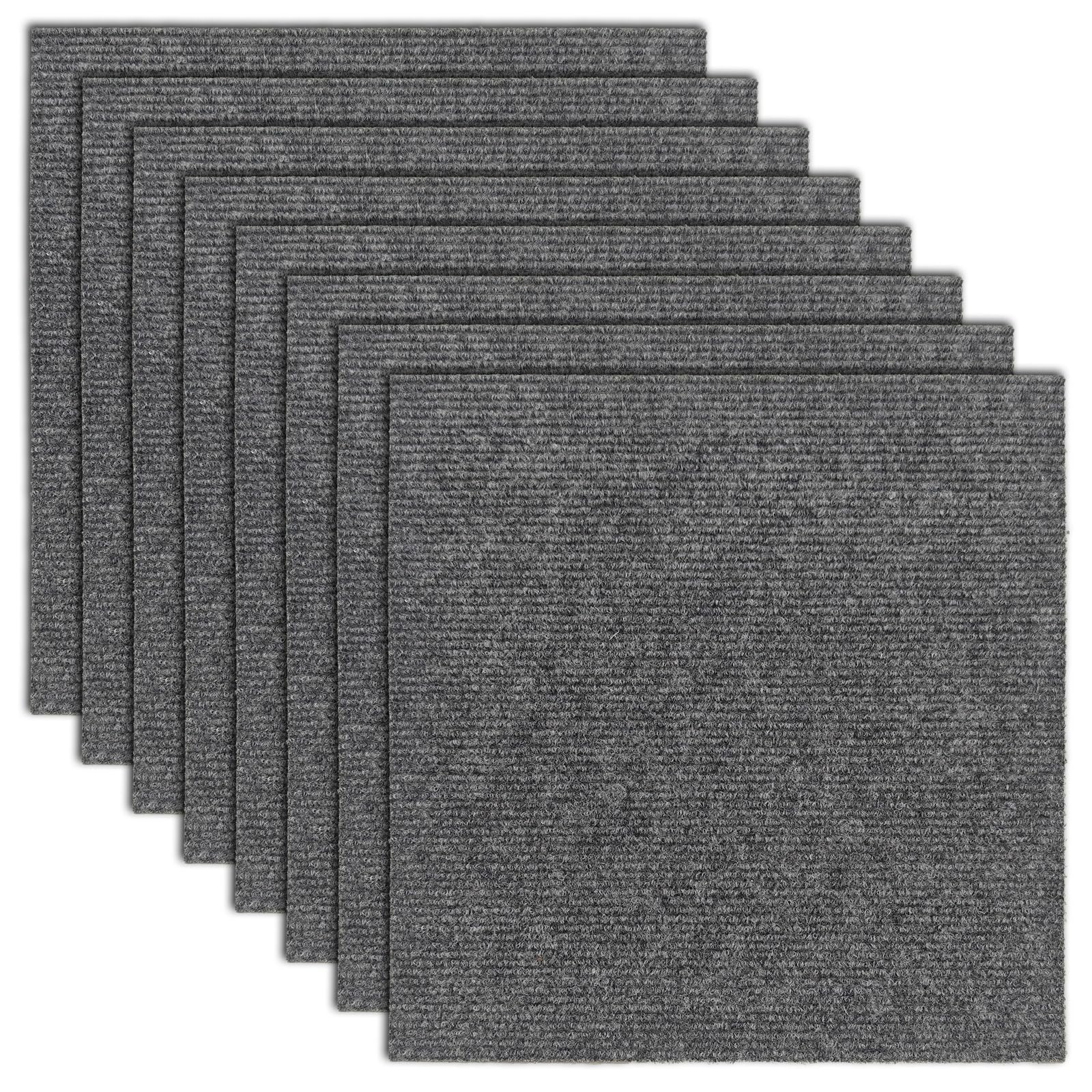 CvoMep Peel and Stick Carpet Tiles 12'x12' 30 Pack