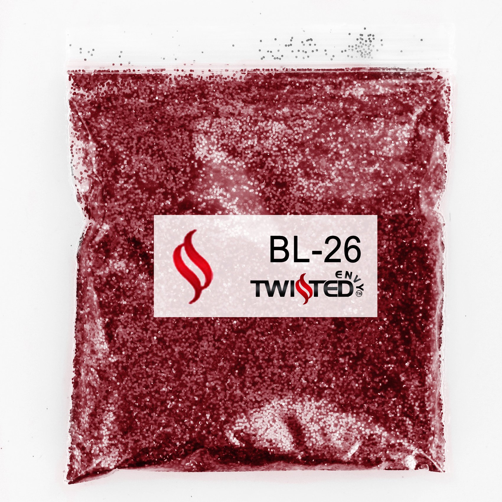 Twisted Envy Red 100G Glitter Ultra Fine Wine Glass Art And Craft Nail Art Scrapbooking Non Toxic