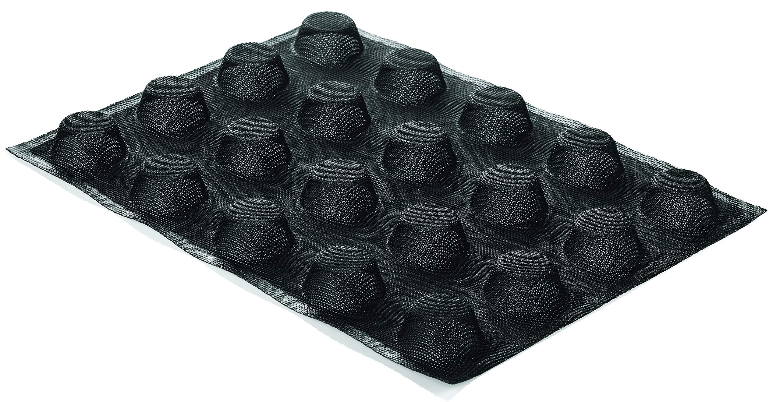 Silikomart | Perforated Silicone Micro-Forms, Round Mold, Dimensions 400 x 300 x 22 mm