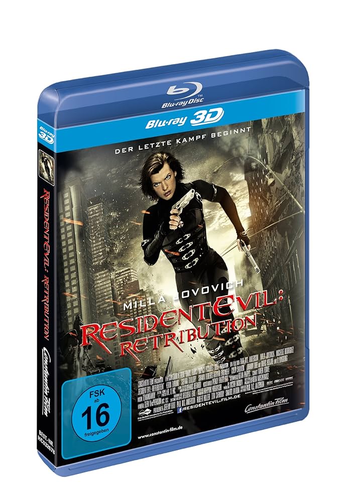 Amazon.com: Resident Evil: Retribution: Blu-ray 3D