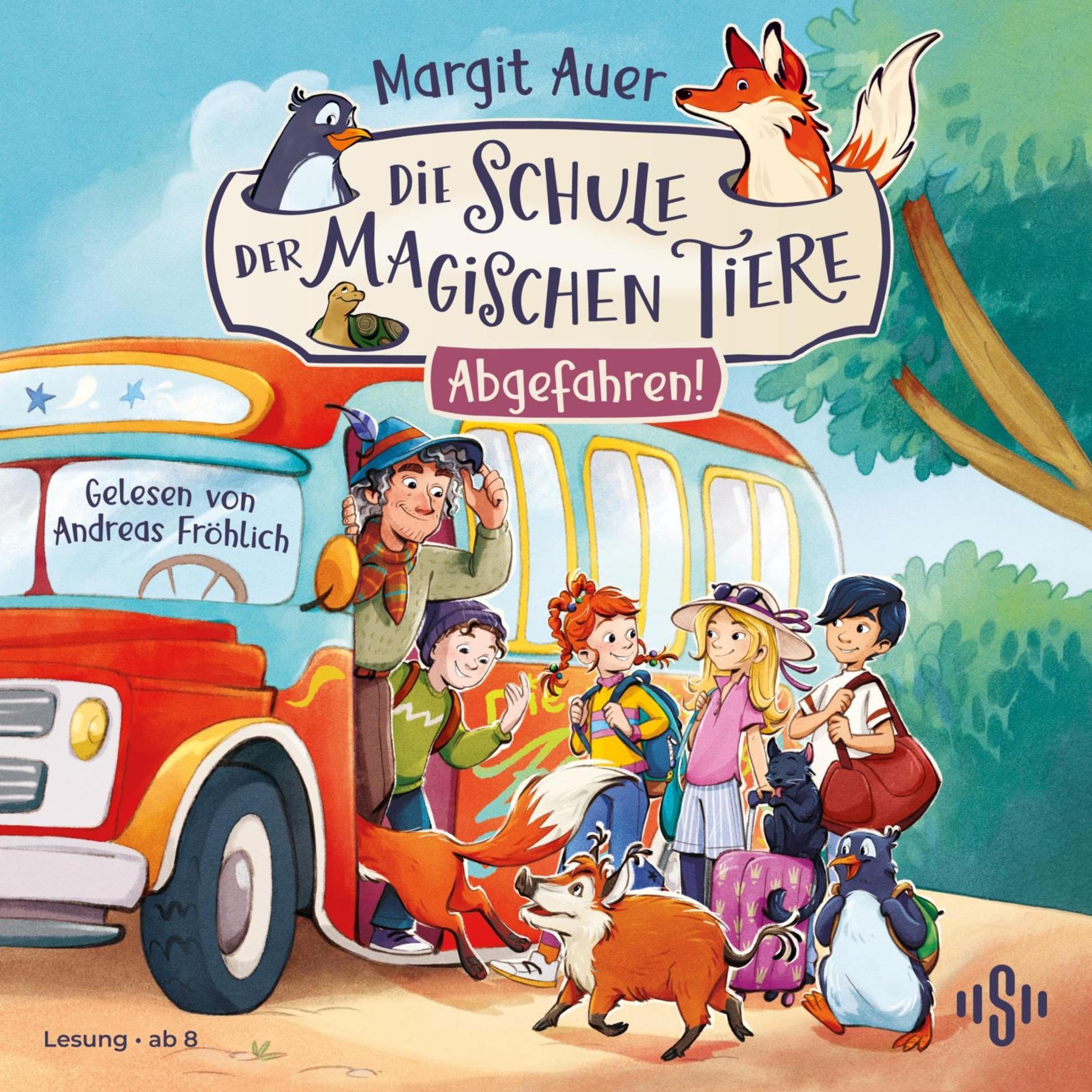 Cover art for Die Schule der magischen Tiere Neuausgabe 4: Abgefahren!