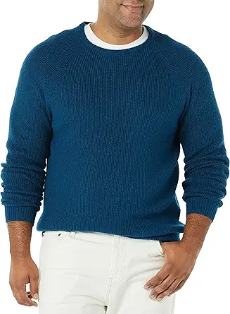 Amazon Essentials Men's Long-Sleeve Soft Touch Crewneck Sweater
