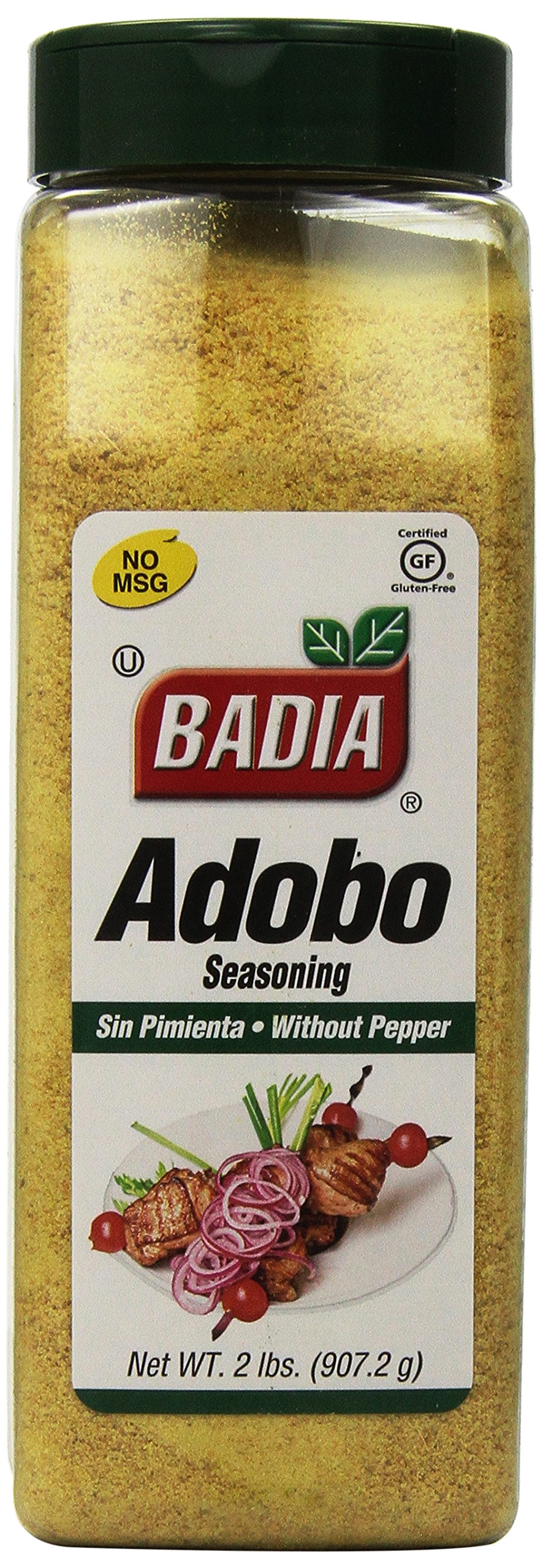 Badia Spices inc Adobo, 후추 없음, 946.4ml(32온스) (6팩)