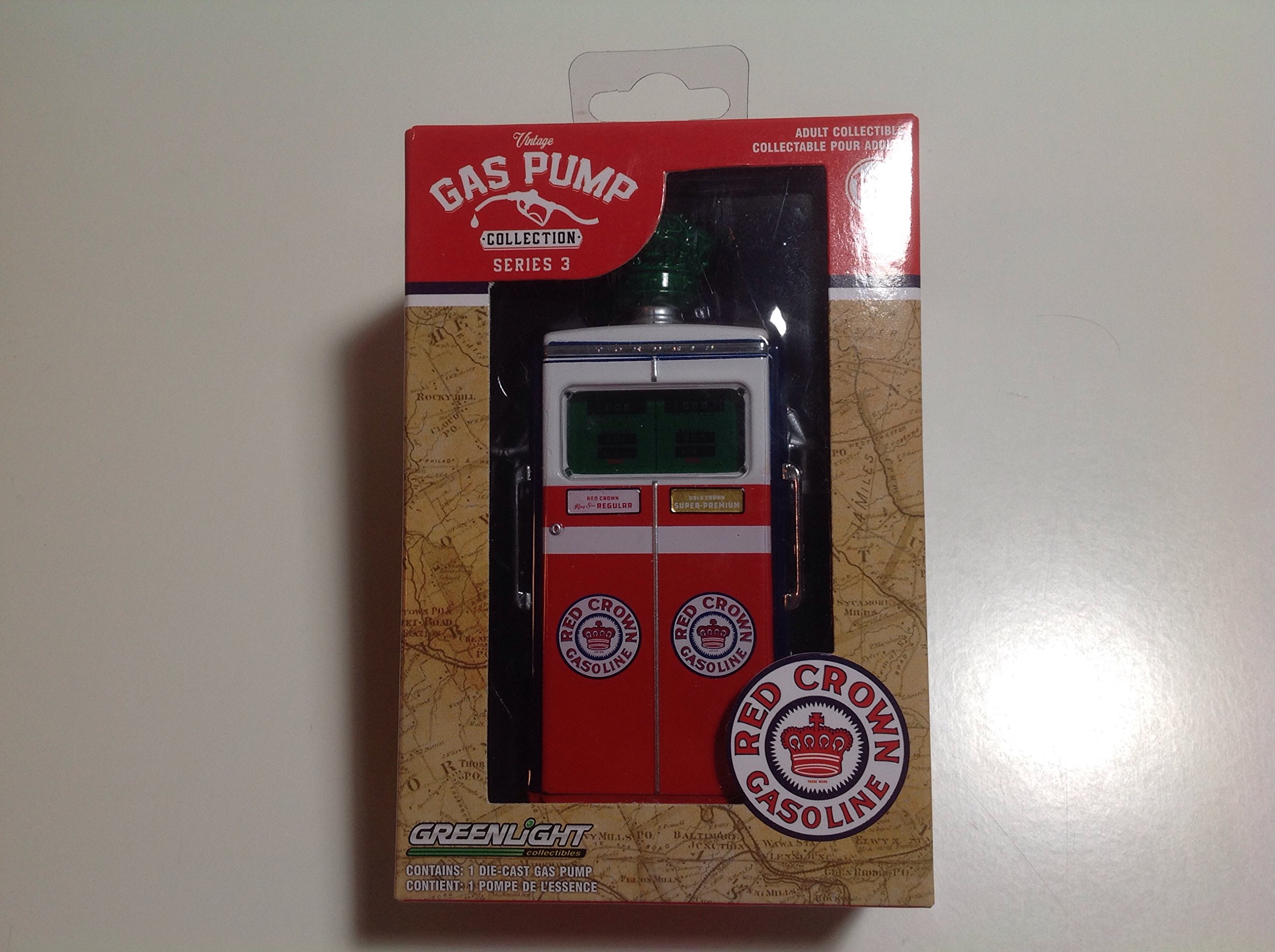 Amazon.com: Greenlight Vintage Gas Pump Series 3 1:18 CHASE Green