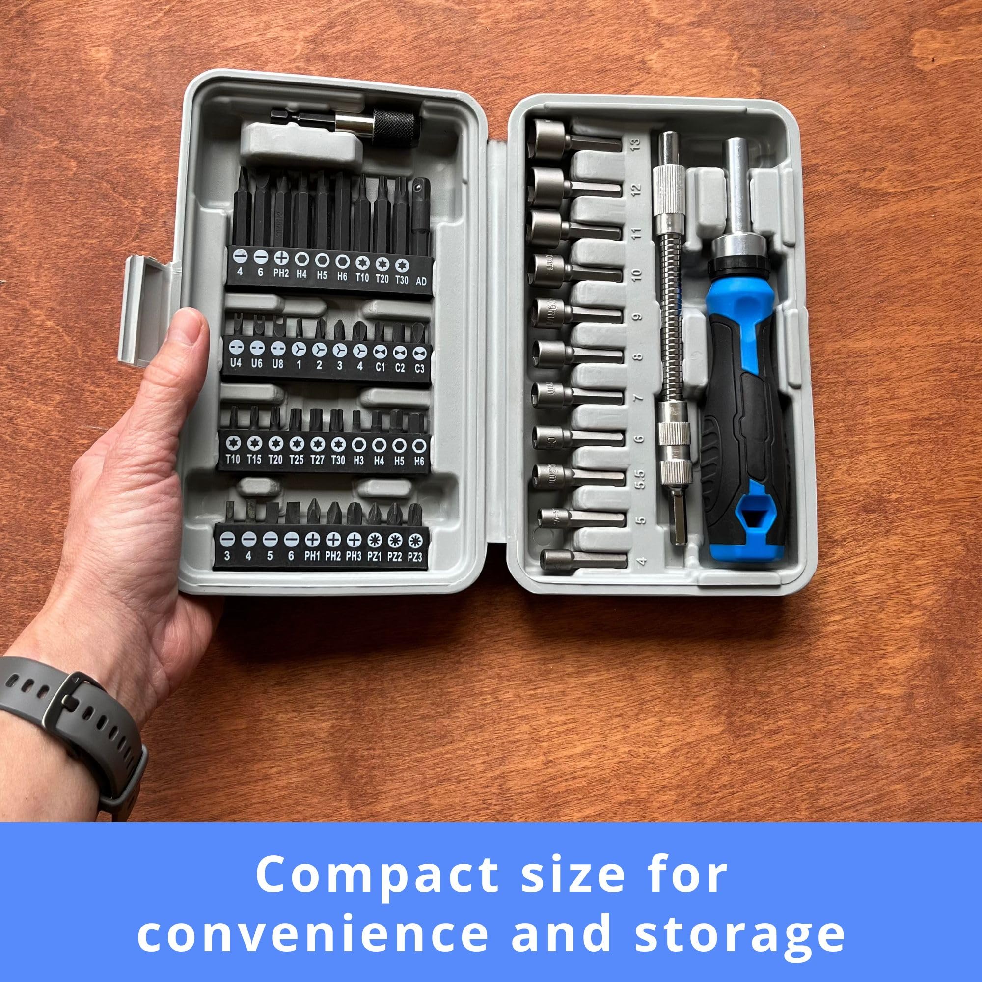 Apollo 54-Piece Screwdriver & Nut Driver Set -4