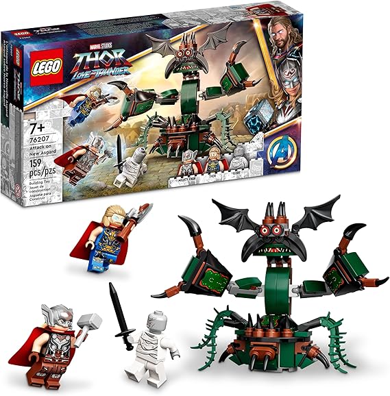 LEGO® Marvel Ataque em Nova Asgard; Kit de Construção (159 peças) 76207