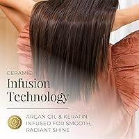 Vista 6 de REMINGTON Shine Therapy - Cepillo térmico con infusión de aceite de argán y queratina