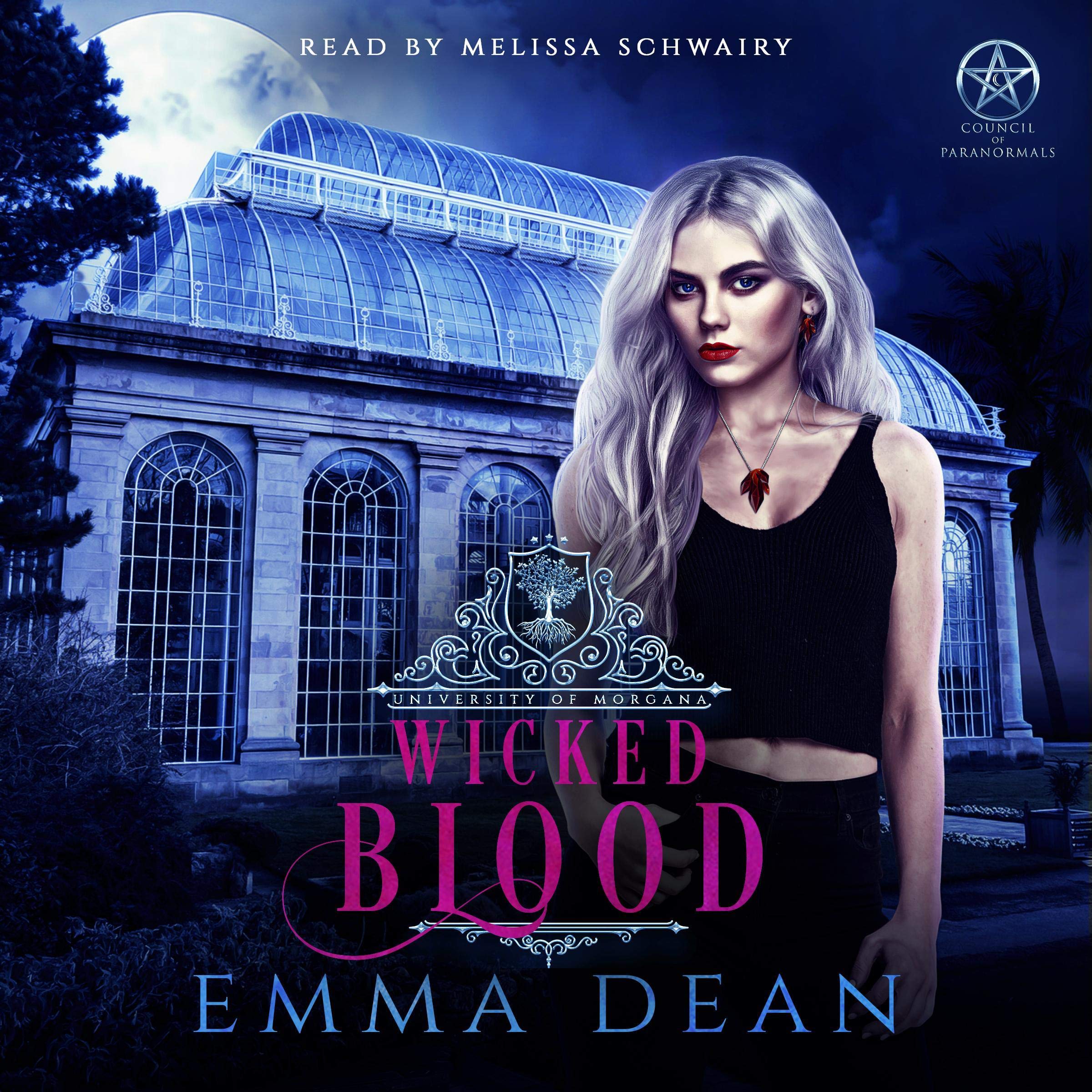 Cover art for Wicked Blood: A Reverse Harem Academy Series